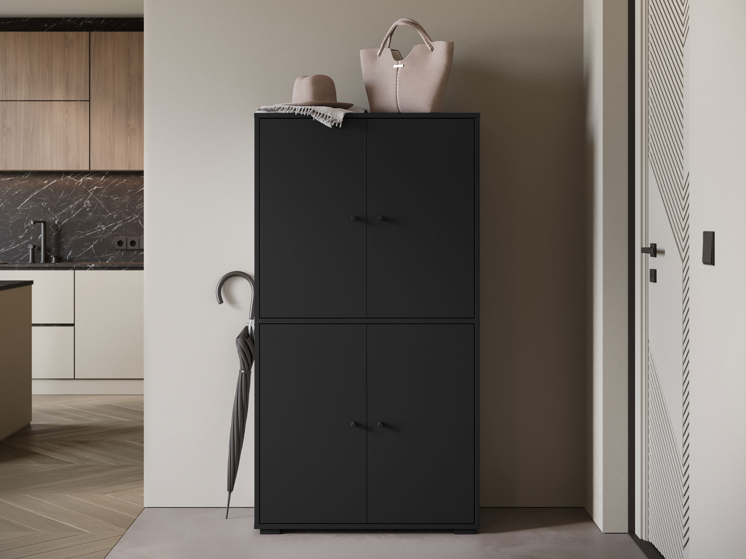 Sideboard Sarasota 196 (Black)