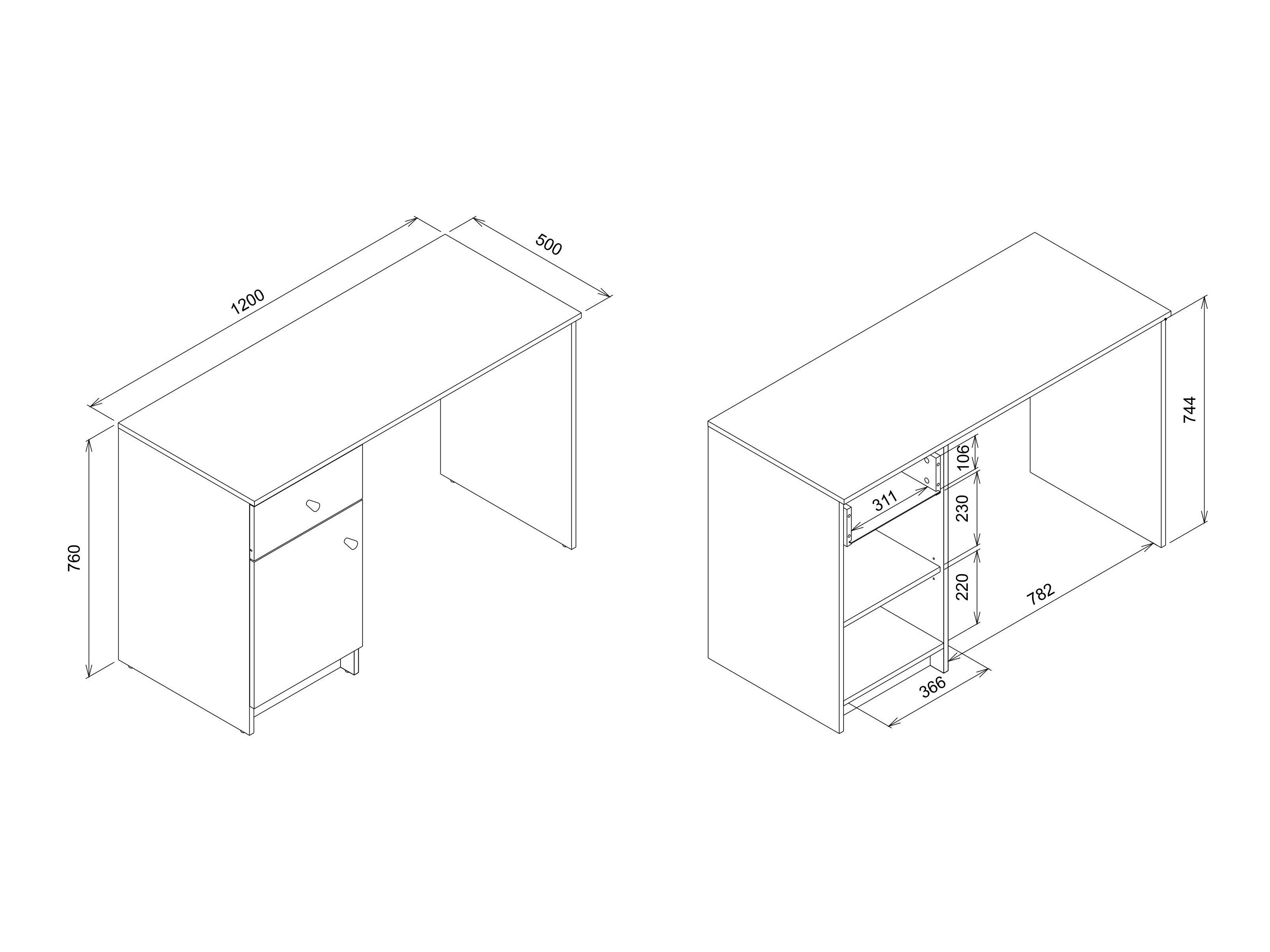 Home office set Morsevi 112