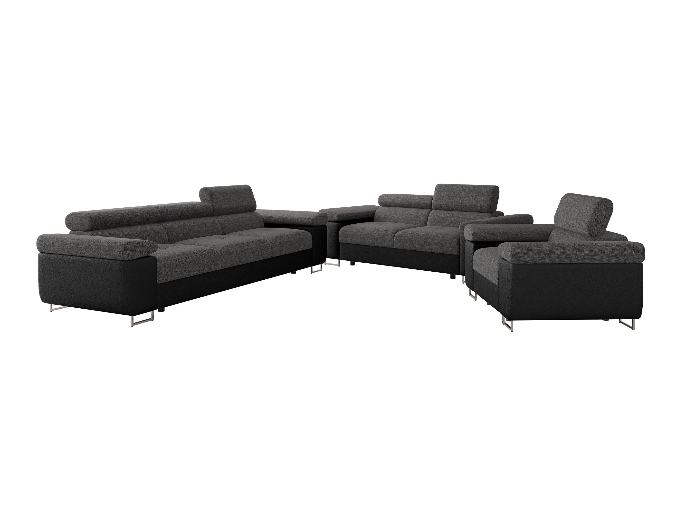 Upholstered furniture set Comfivo Vinetum (Soft 011 + Lux 06)
