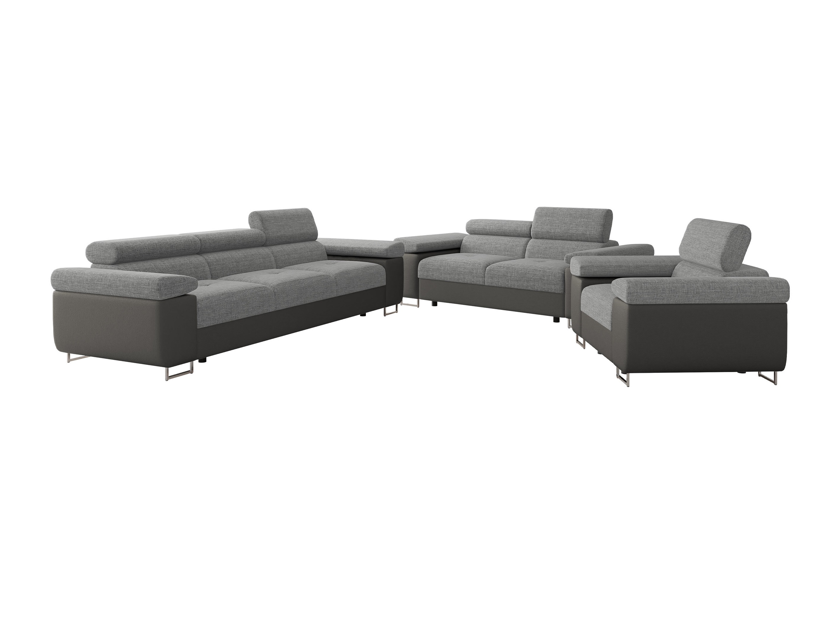 Upholstered furniture set Comfivo Vinetum (Soft 029 + Lux 05)