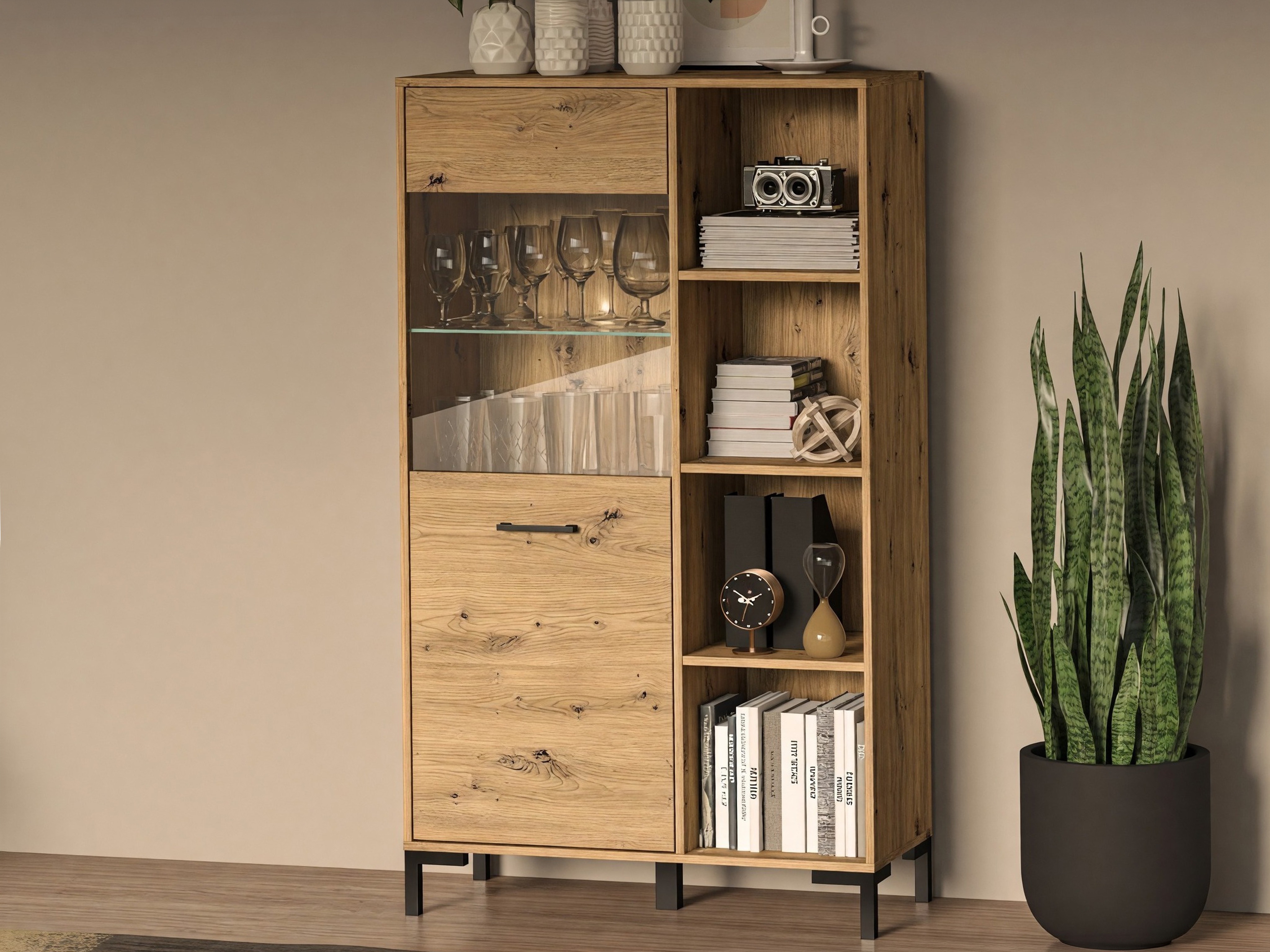 Bookcase Larnolo 116