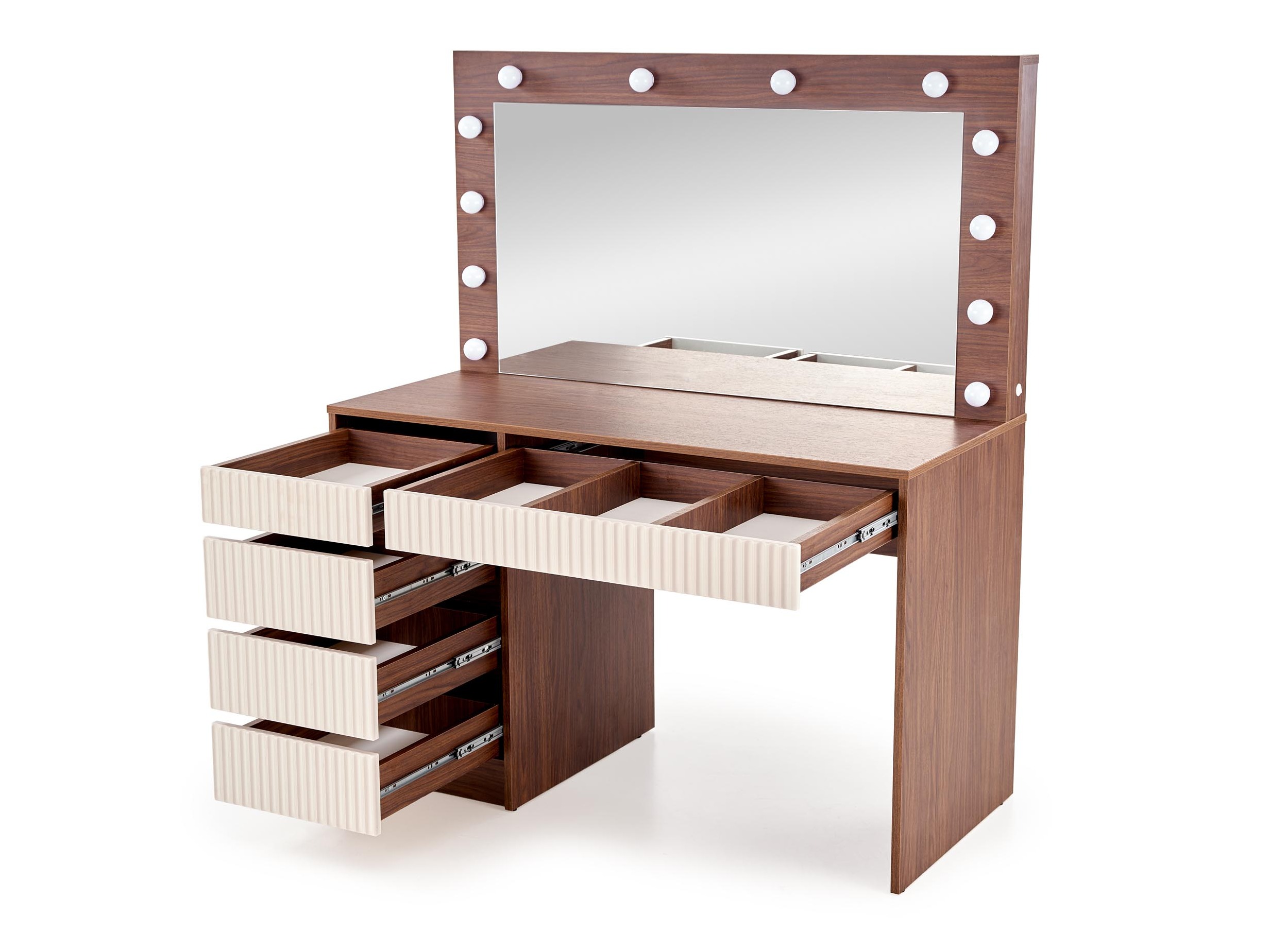 Dressing table Houston Gaudium I (Cashmere + Walnut)