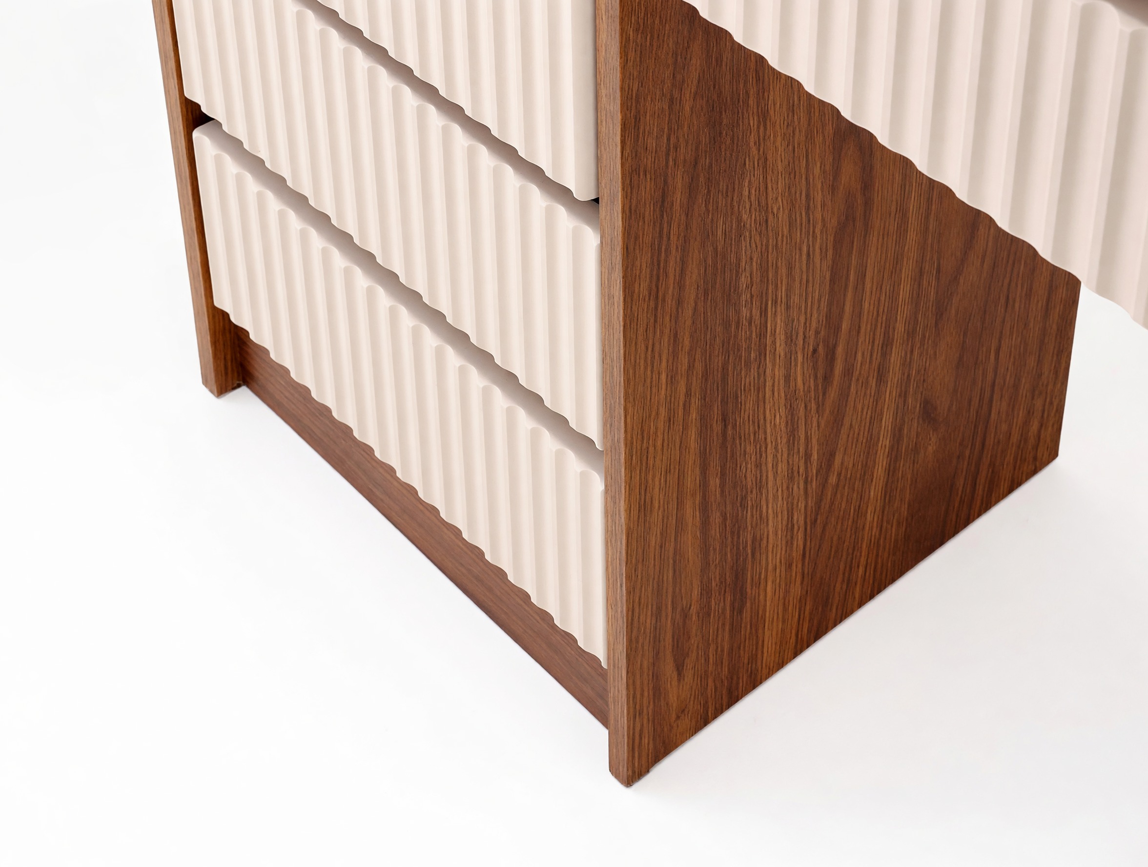 Dressing table Houston Gaudium I (Cashmere + Walnut)