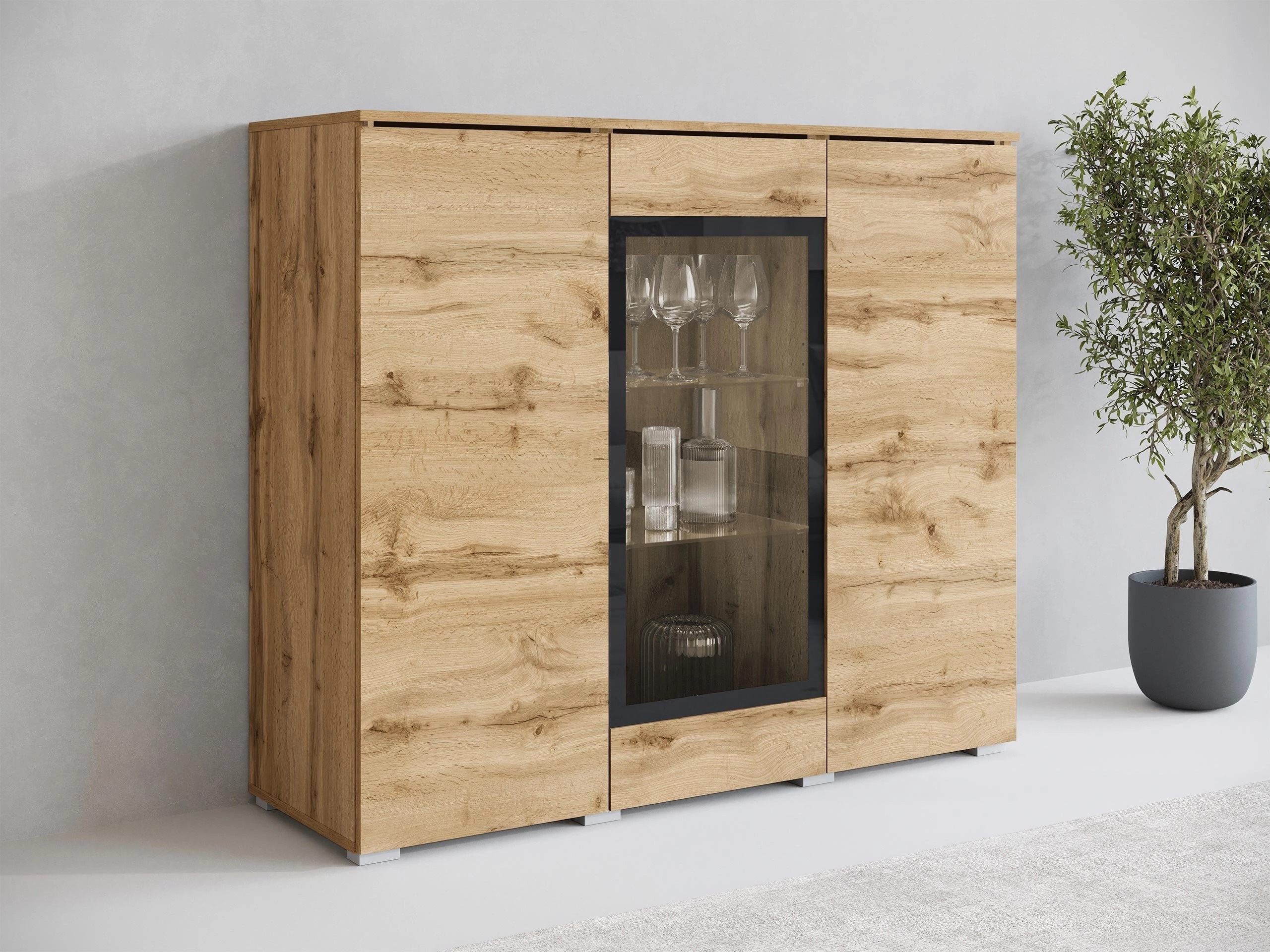 Sideboard Mirfivo 103 (Wotan Oak)