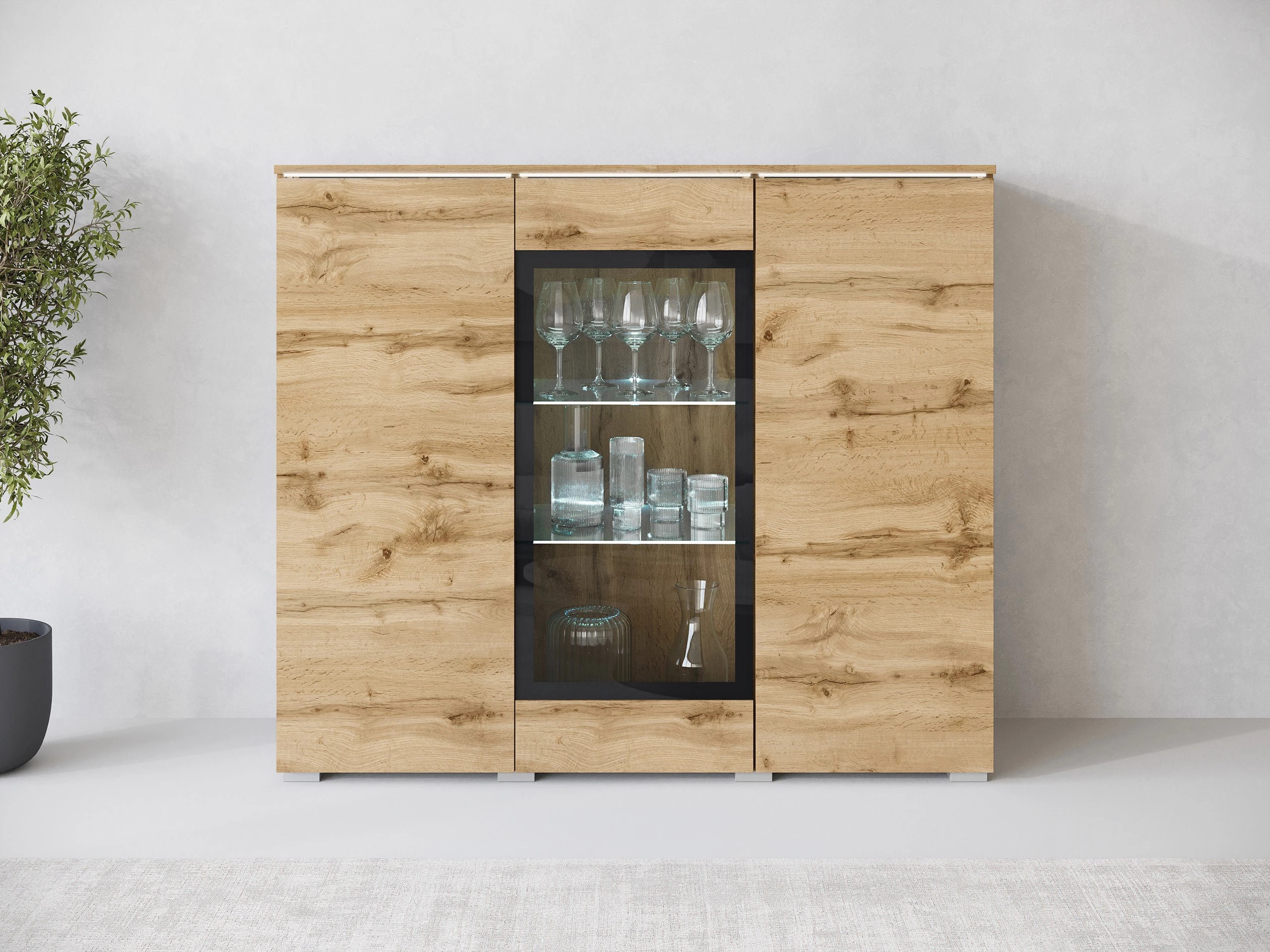Sideboard Mirfivo 103 (Wotan Oak)