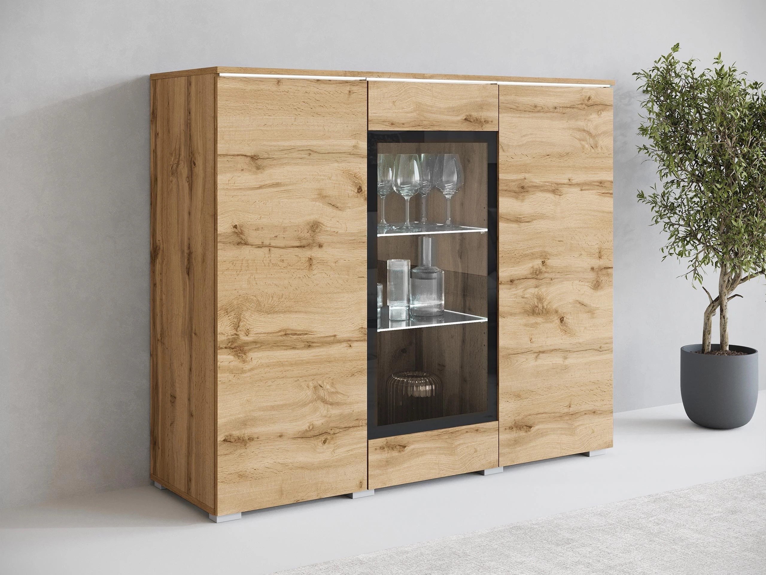 Sideboard Mirfivo 103 (Wotan Oak)