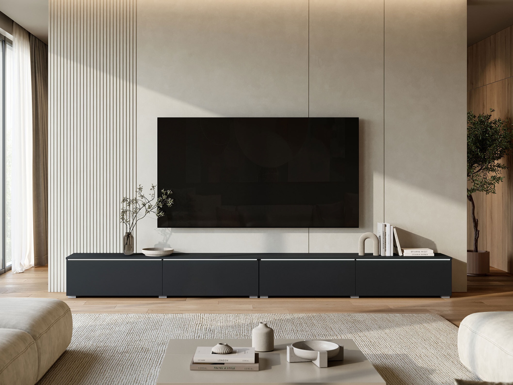 TV stand Sarasota 199 (Black)