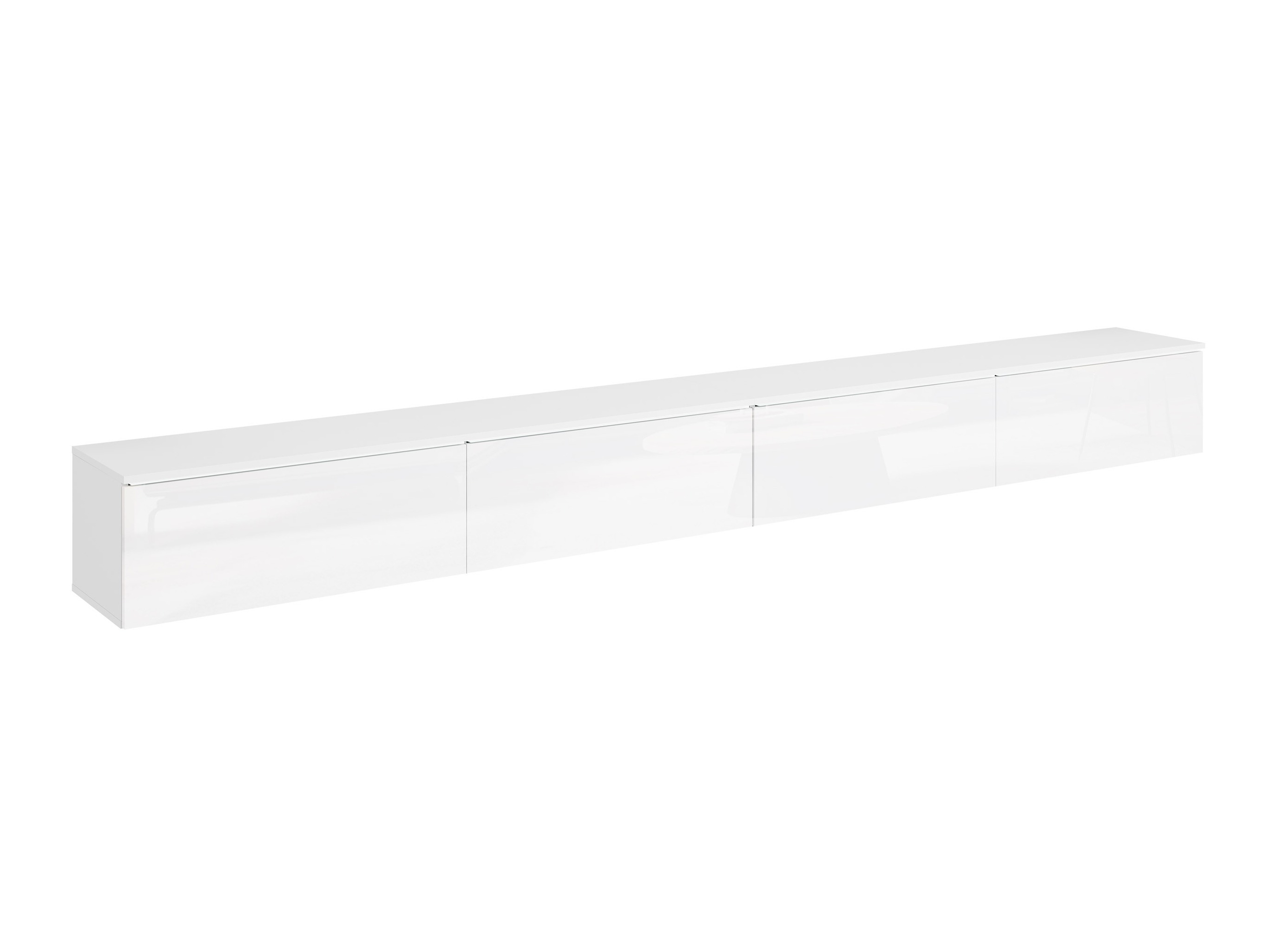 TV stand Sarasota 199 (White + Glossy white)