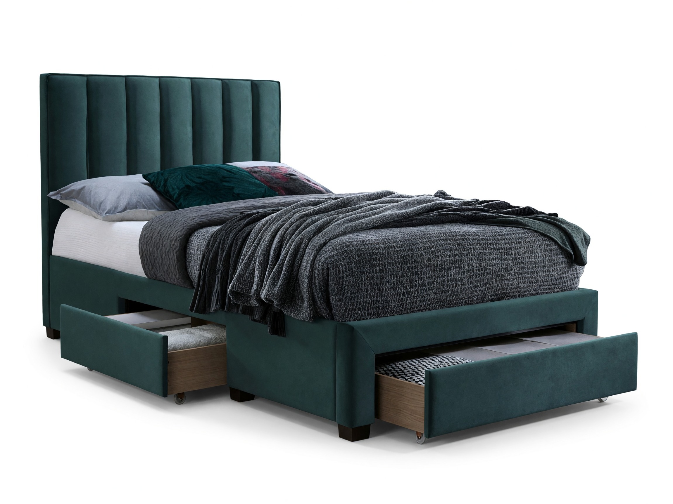 Bed Houston 2138 (Dark green)