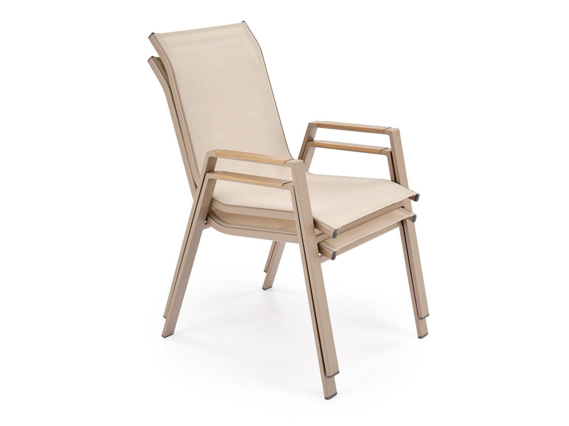 Outdoor chair Houston 2140 (Beige + Cappuccino)