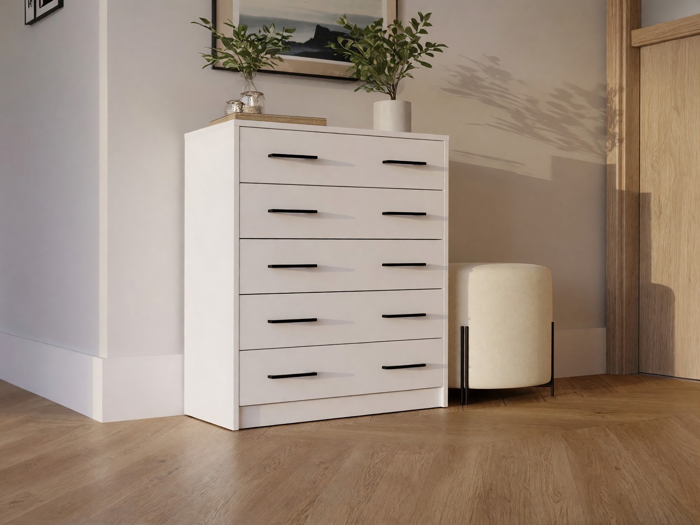 Shoe cabinet Mandeville 372 (White)
