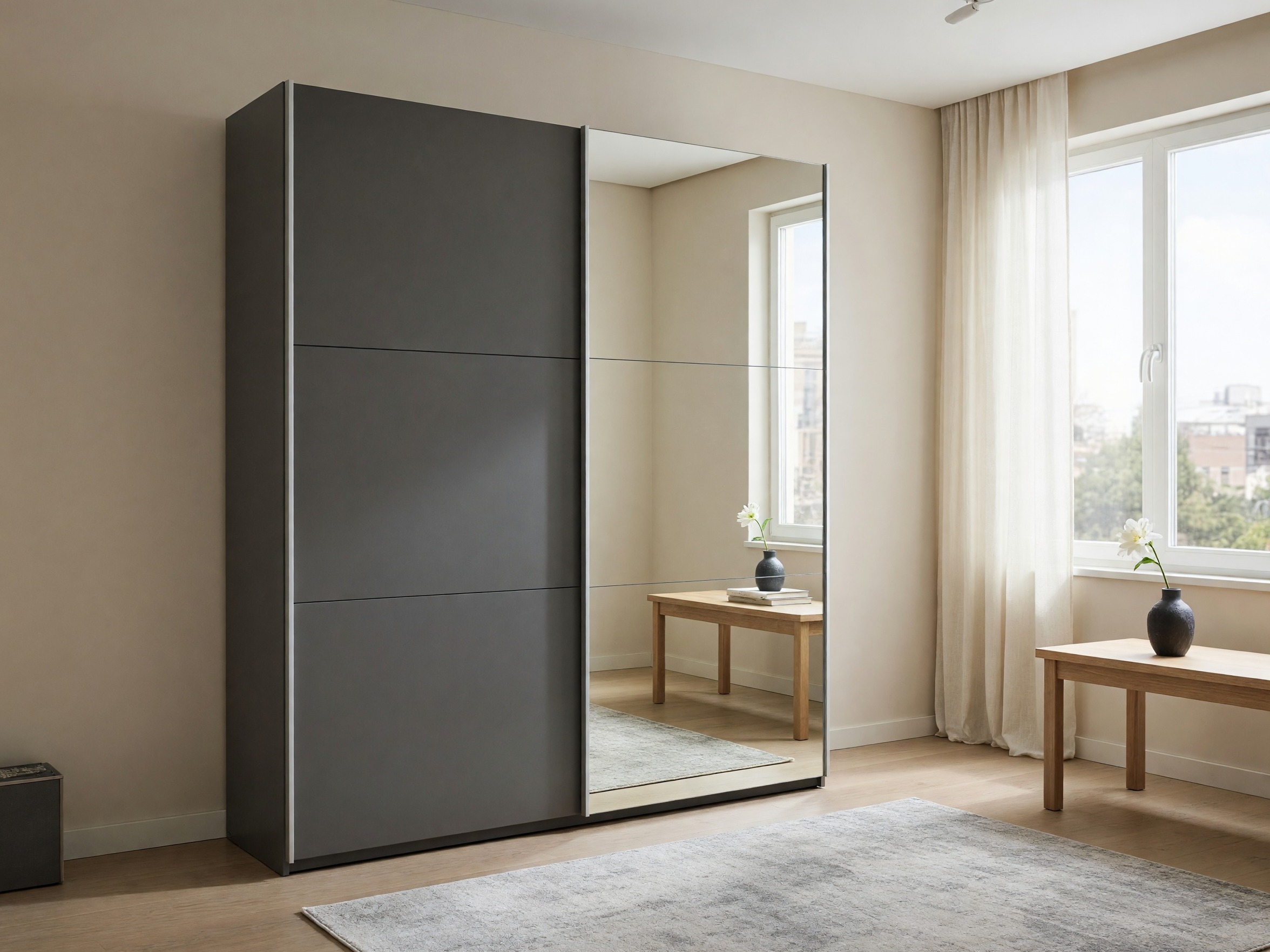 Wardrobe Honolulu 131 (Graphite)