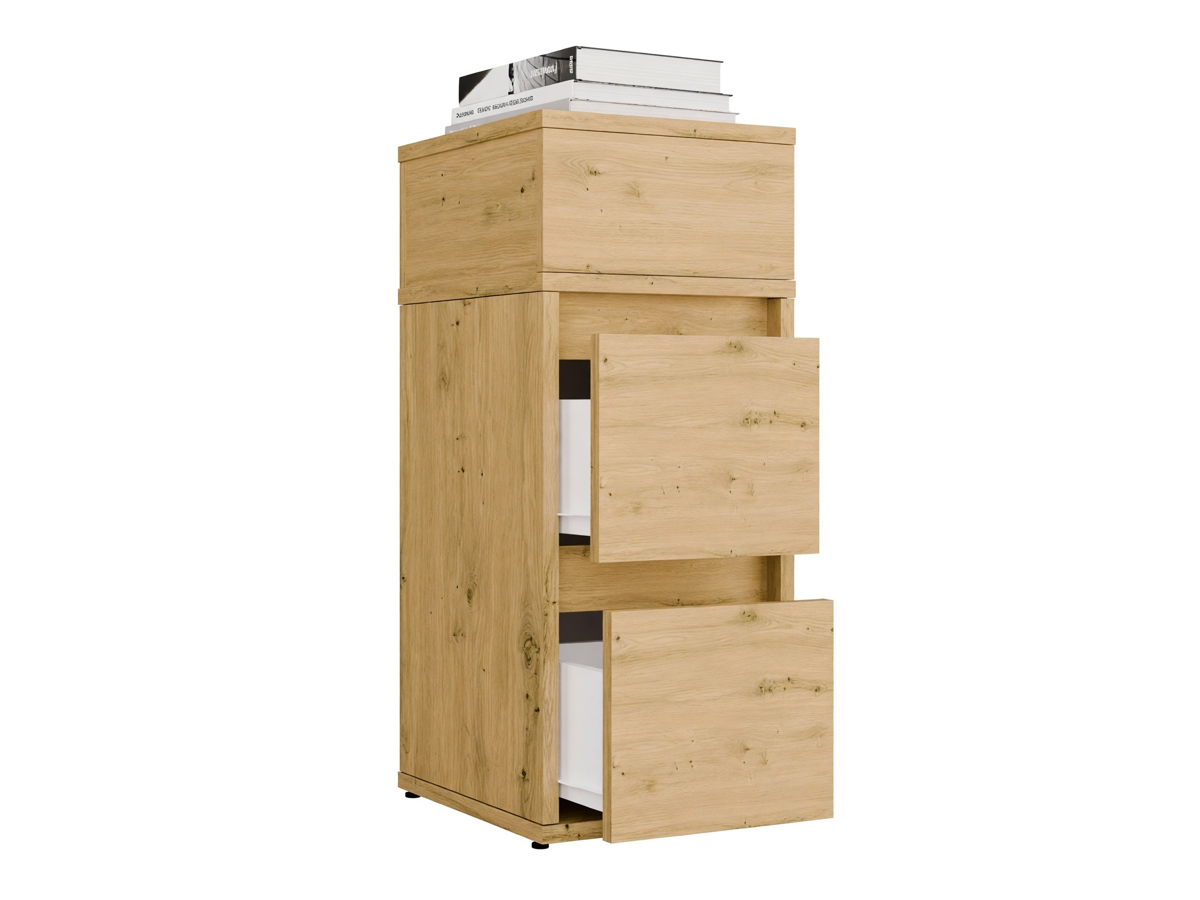 Bedside table Mandeville 373 (Artisan oak)