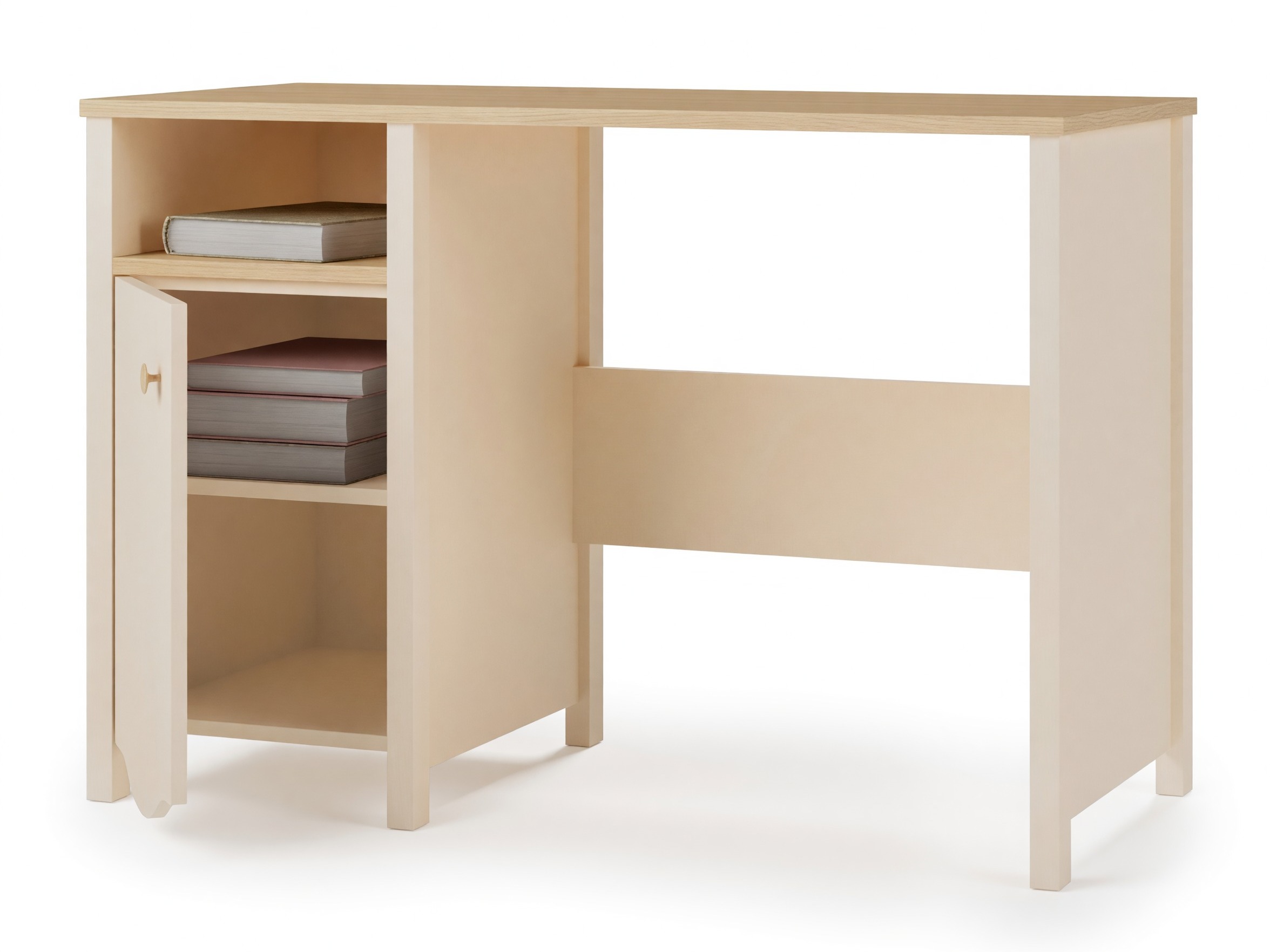 Desk Velferi 114 (Beige + Oak)