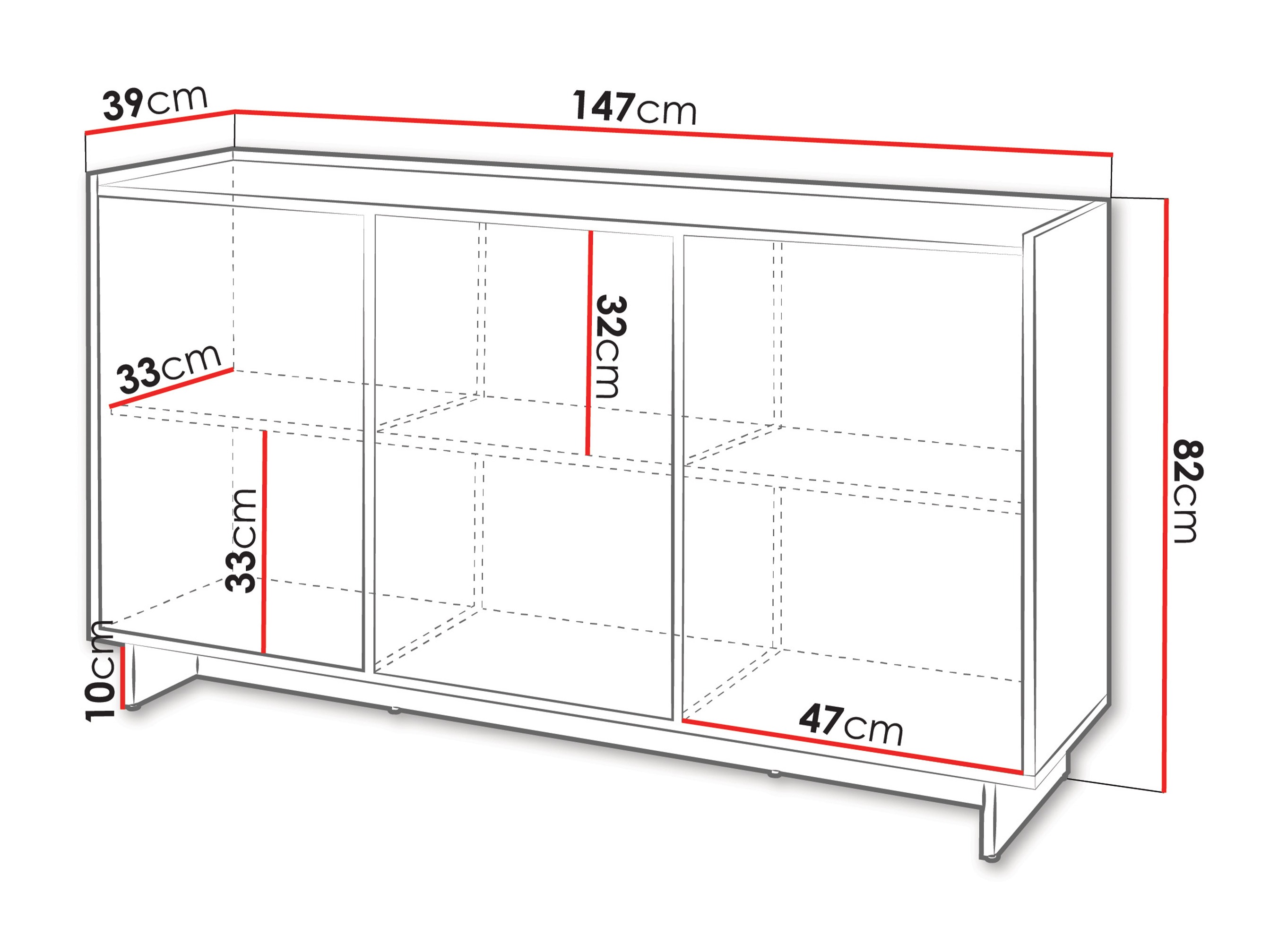 Sideboard Talcoro 100 (Walnut)