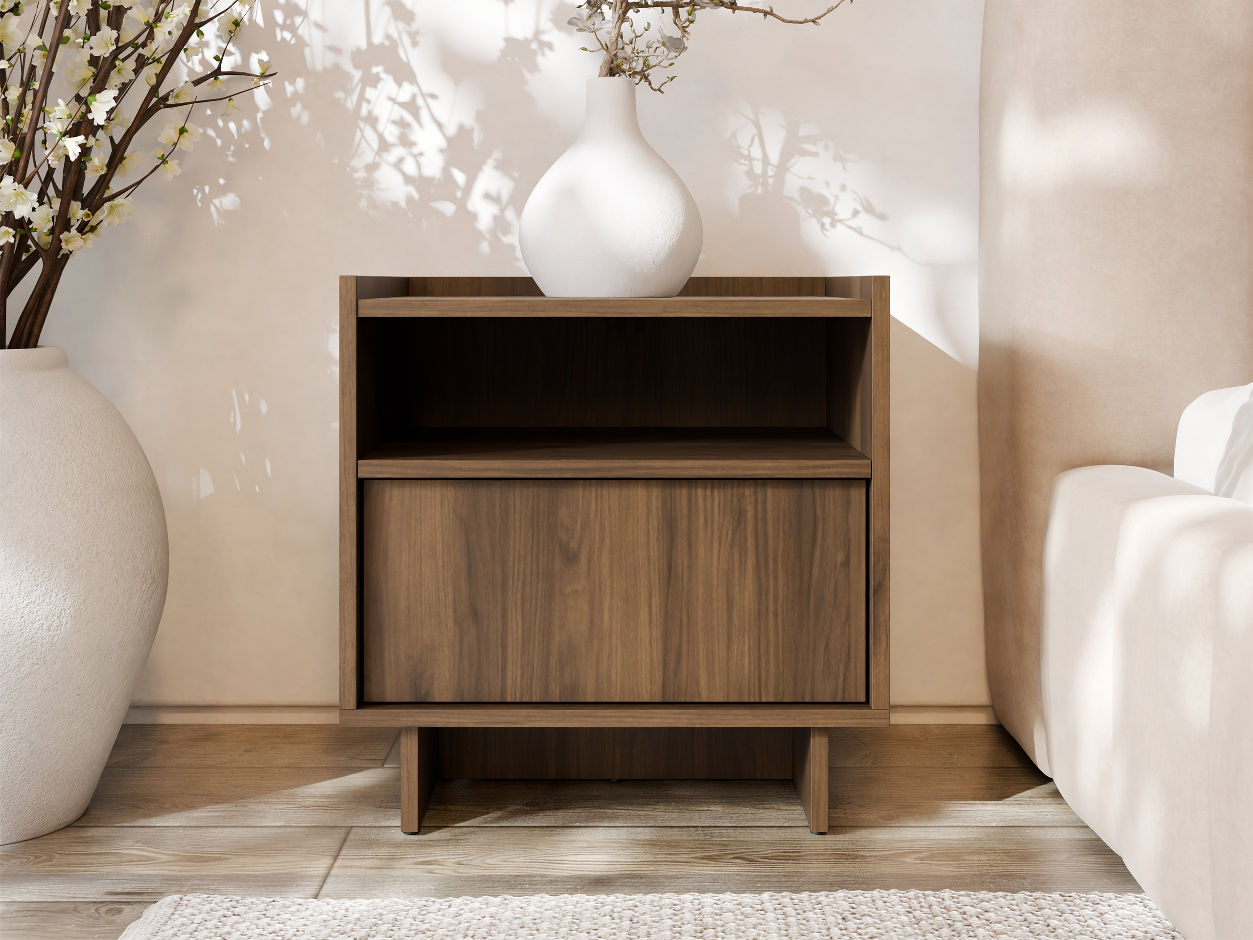 Bedside table Pirum (Walnut)