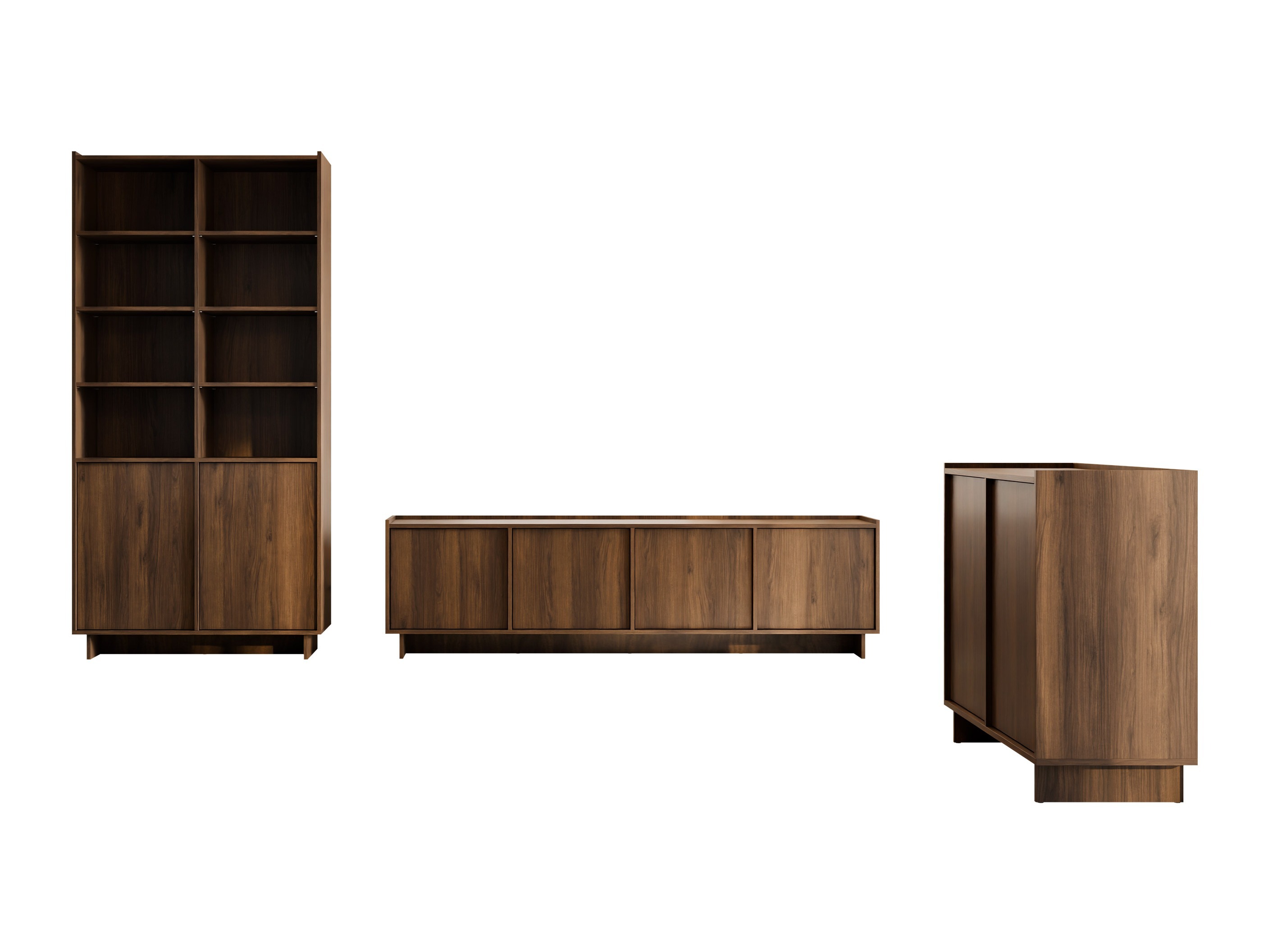 Living room set Pirum (Walnut)