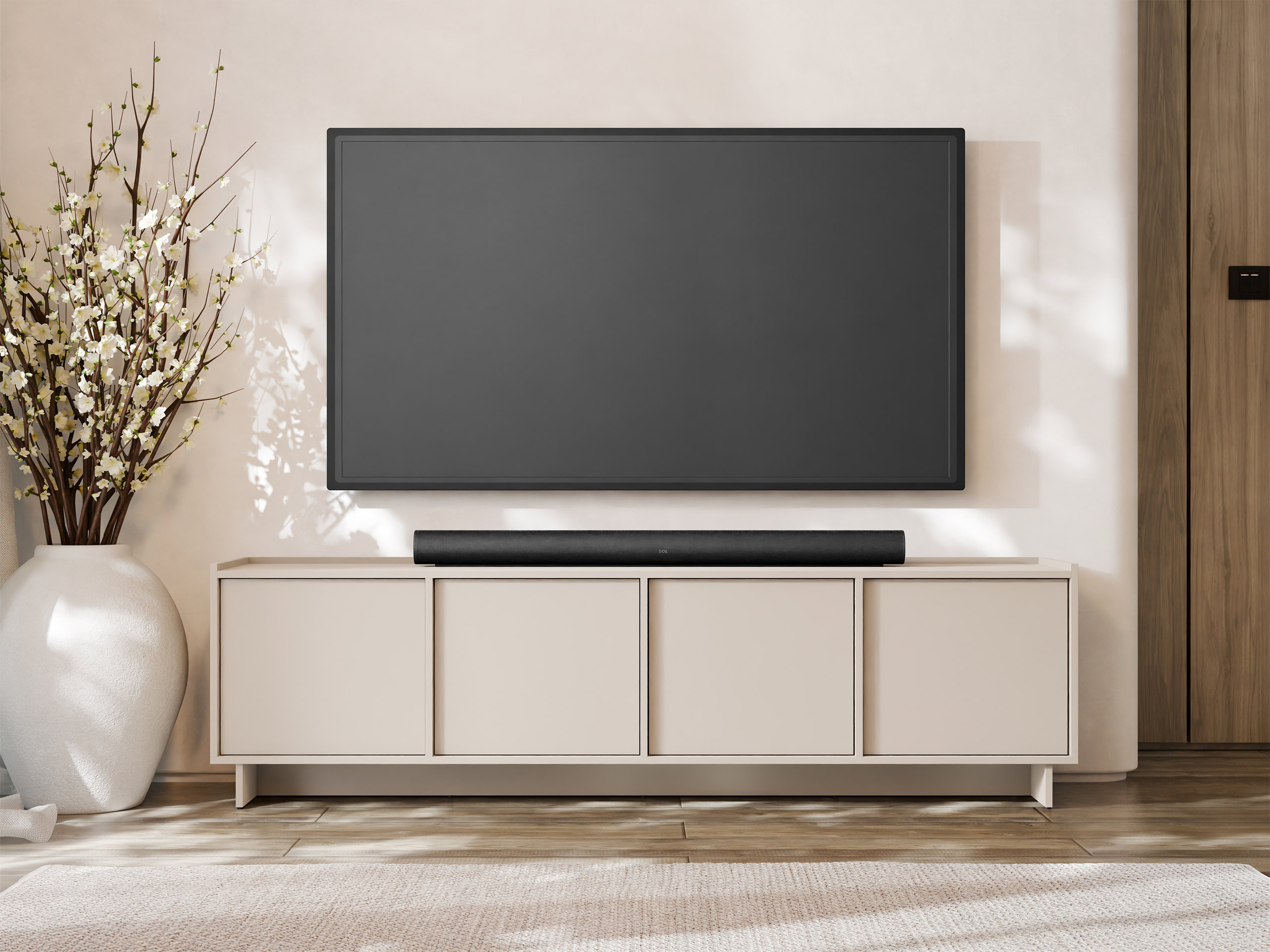TV stand Pirum (Cashmere)