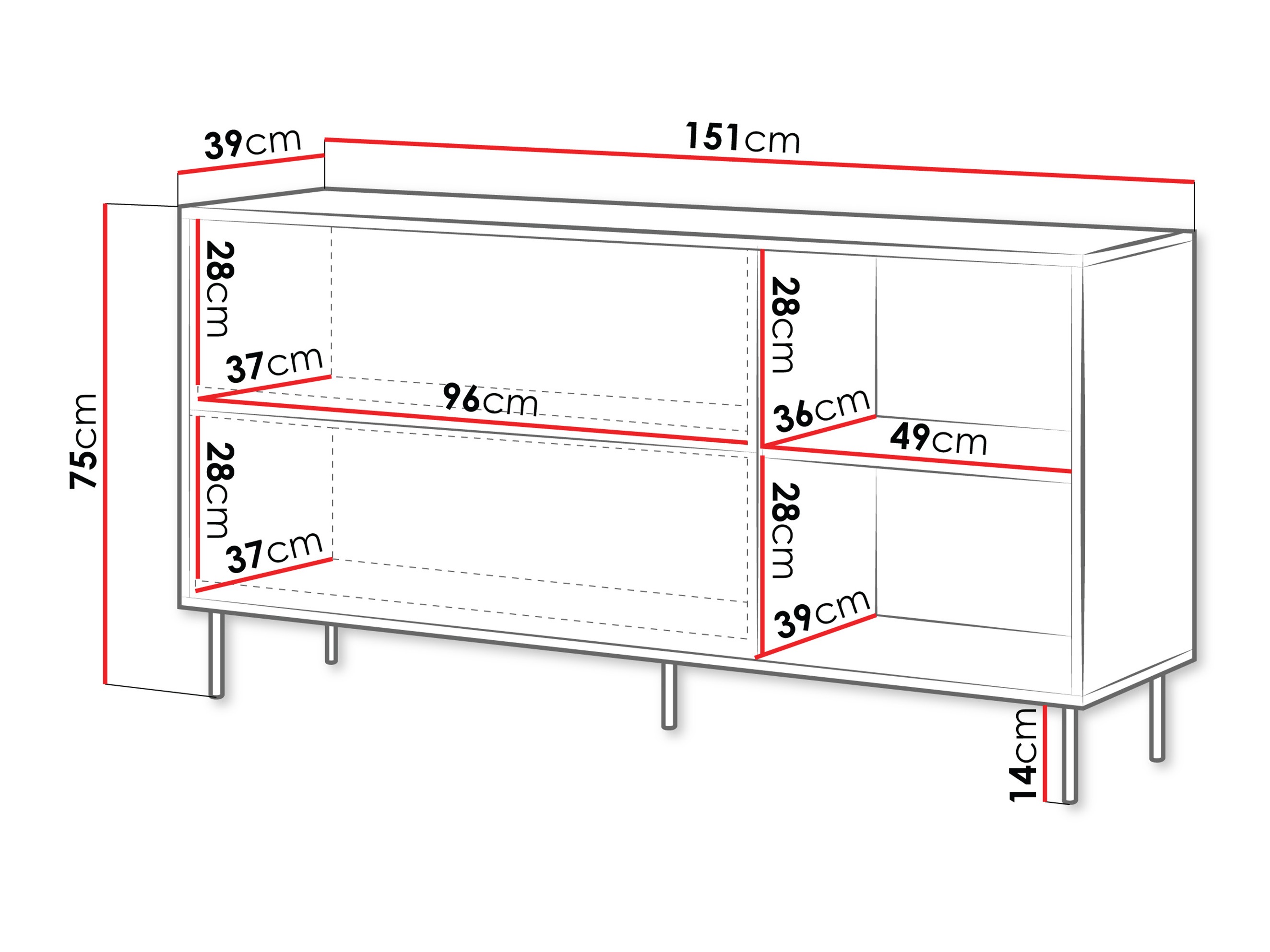 Sideboard Talsou 100