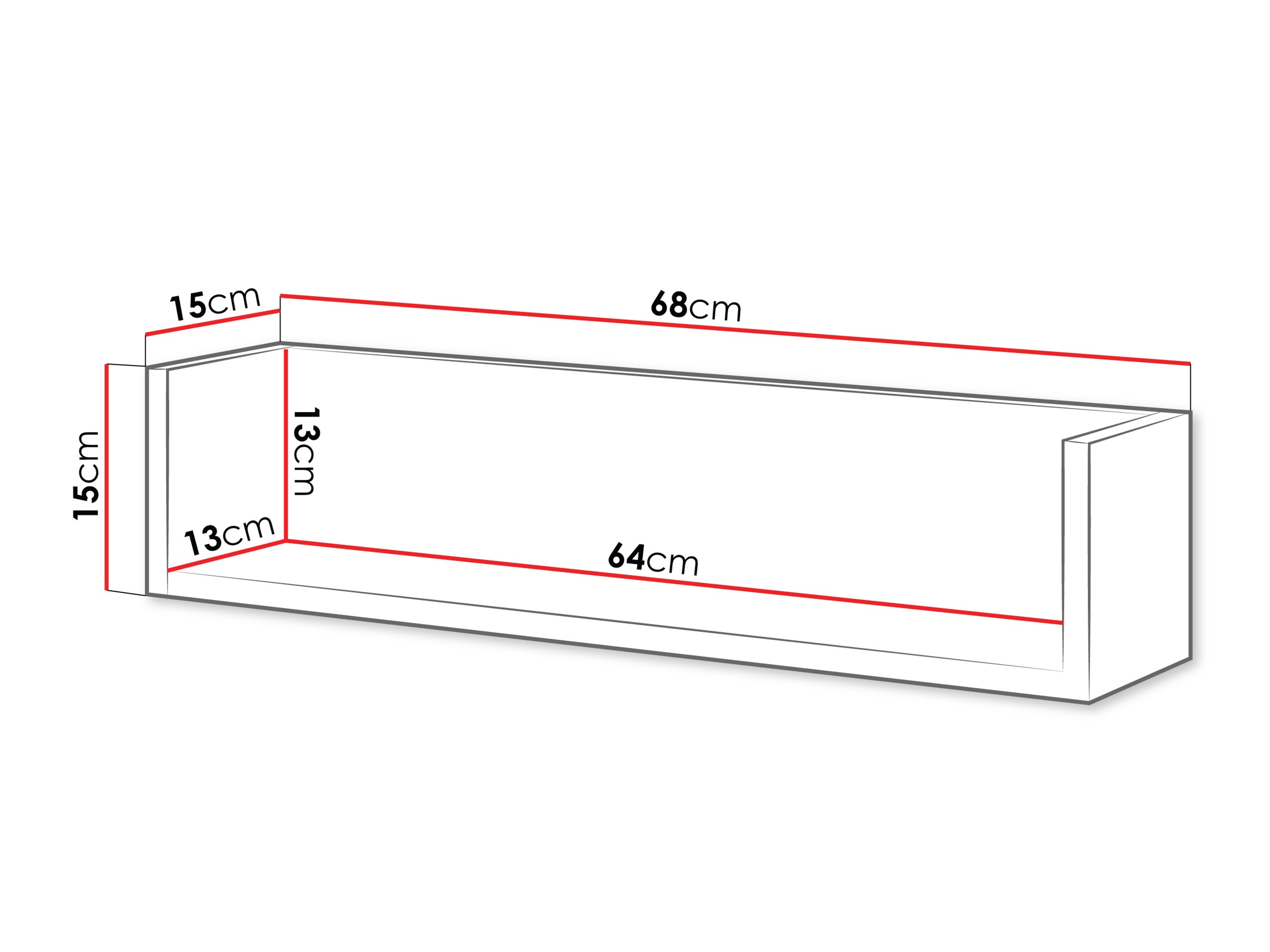 Wall shelf Talsou 103