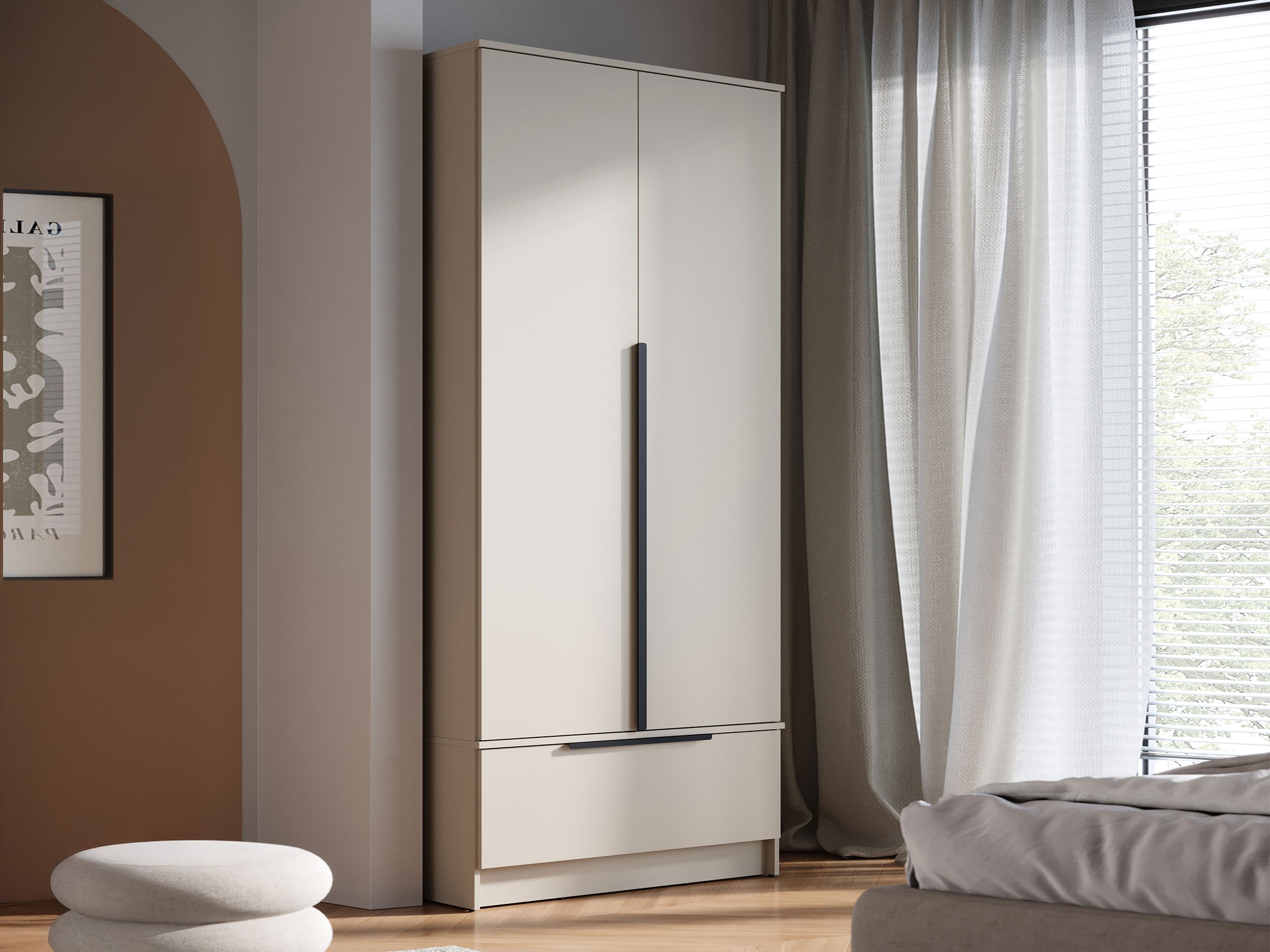 Wardrobe Sarasota 200 (Cashmere)