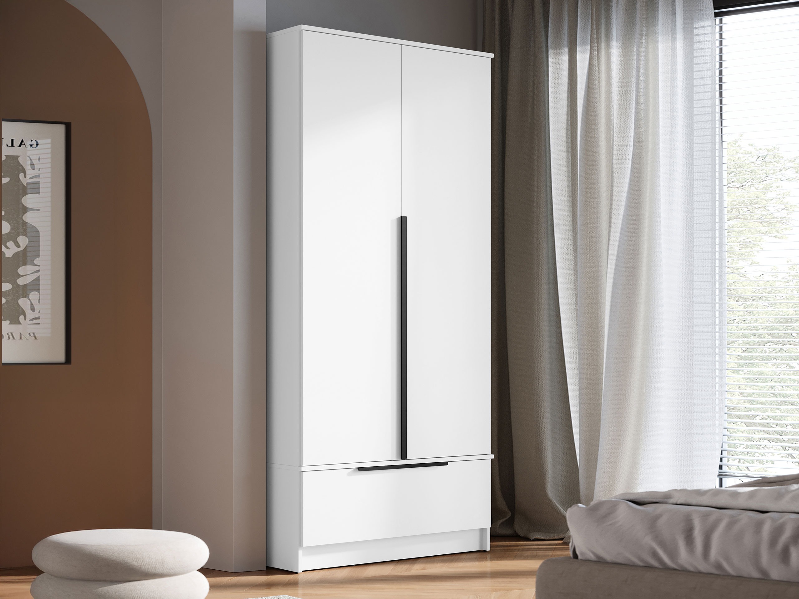 Wardrobe Sarasota 200 (White)