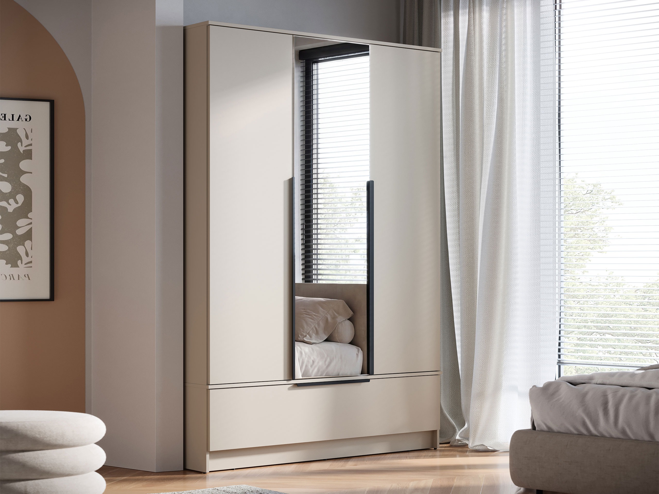 Wardrobe Sarasota 201 (Cashmere)
