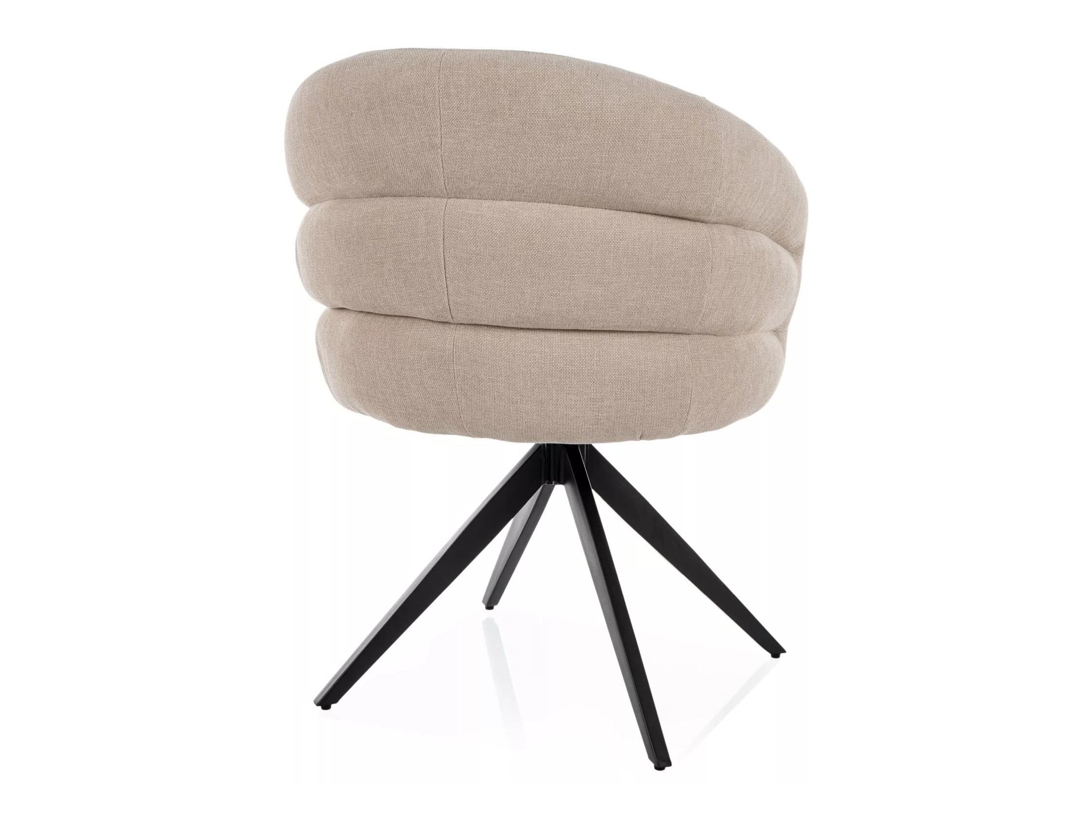 Chair Detroit 953 (Light beige + Black)