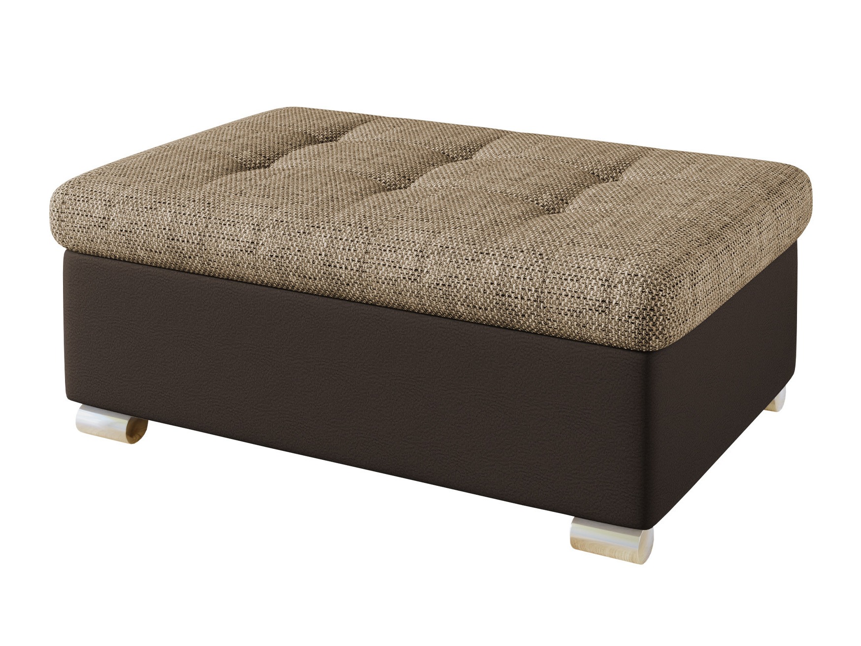 Upholstered bench Comfivo Gemma I (Soft 066 + Lawa 02)