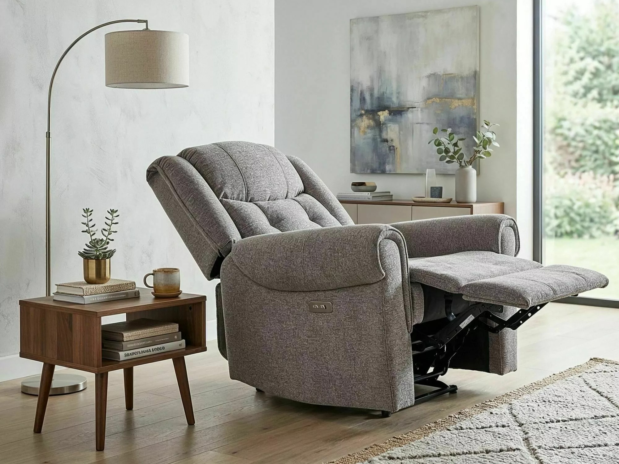 Armchair recliner Detroit 966 (Raven 07)