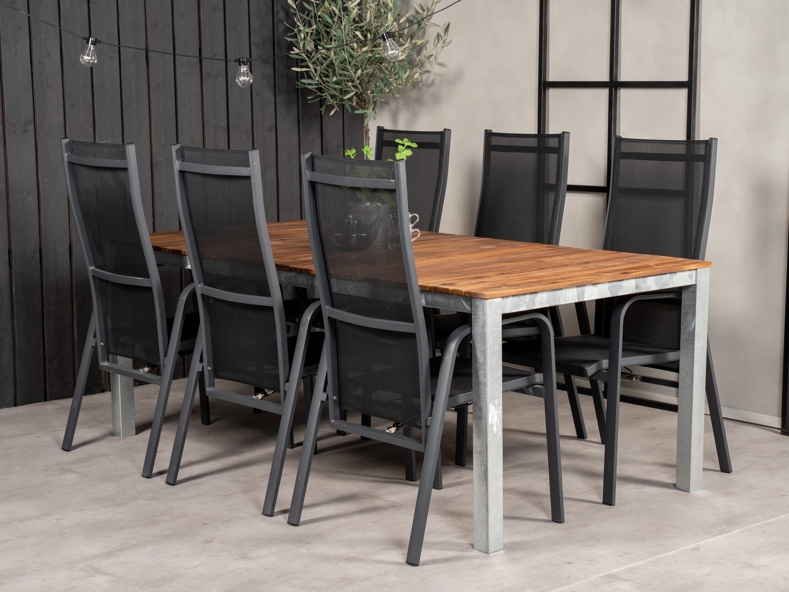 Table and chairs set Dallas 5319