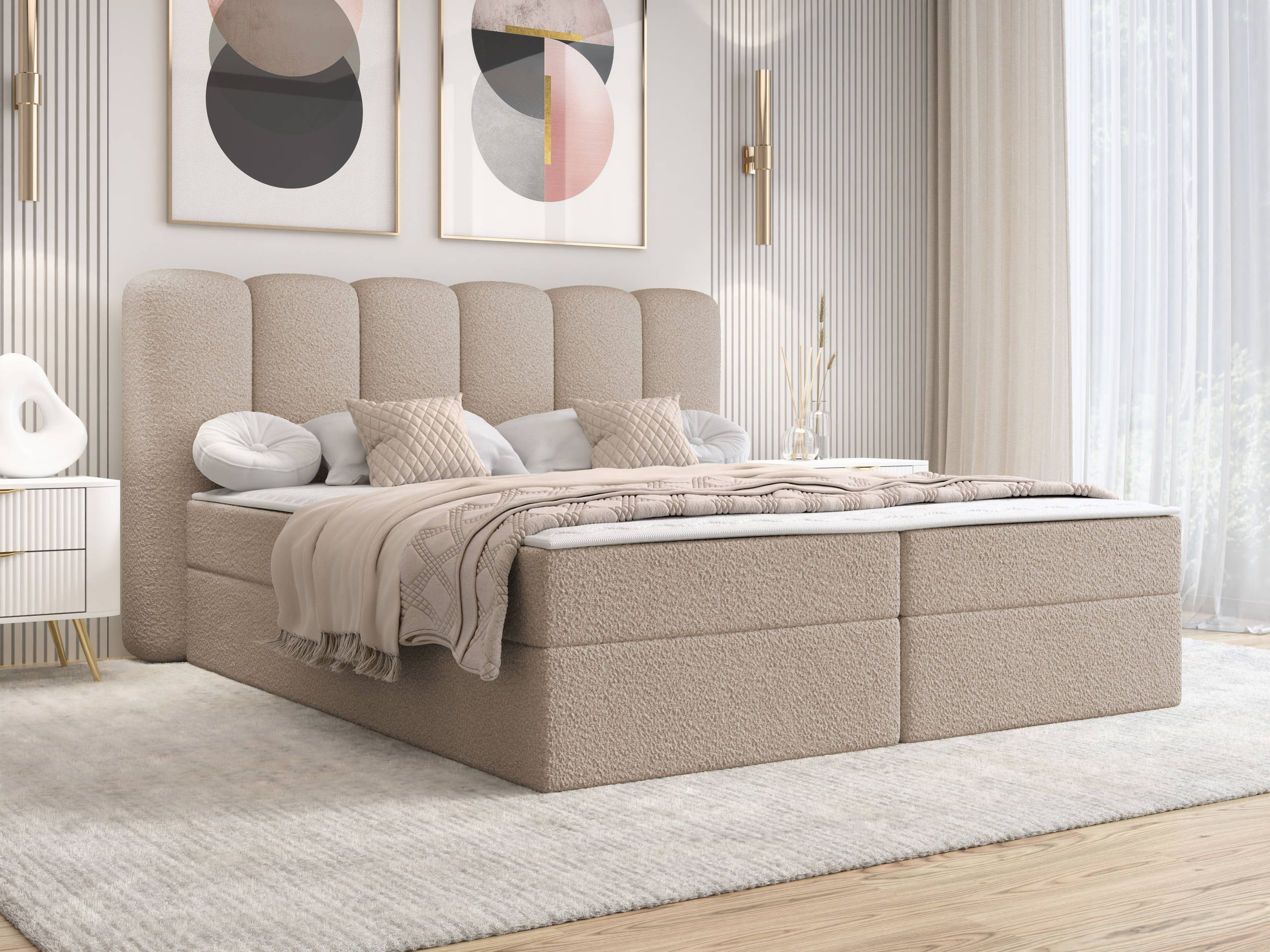 Continental bed Stonecrest 112 (Lambi 06)