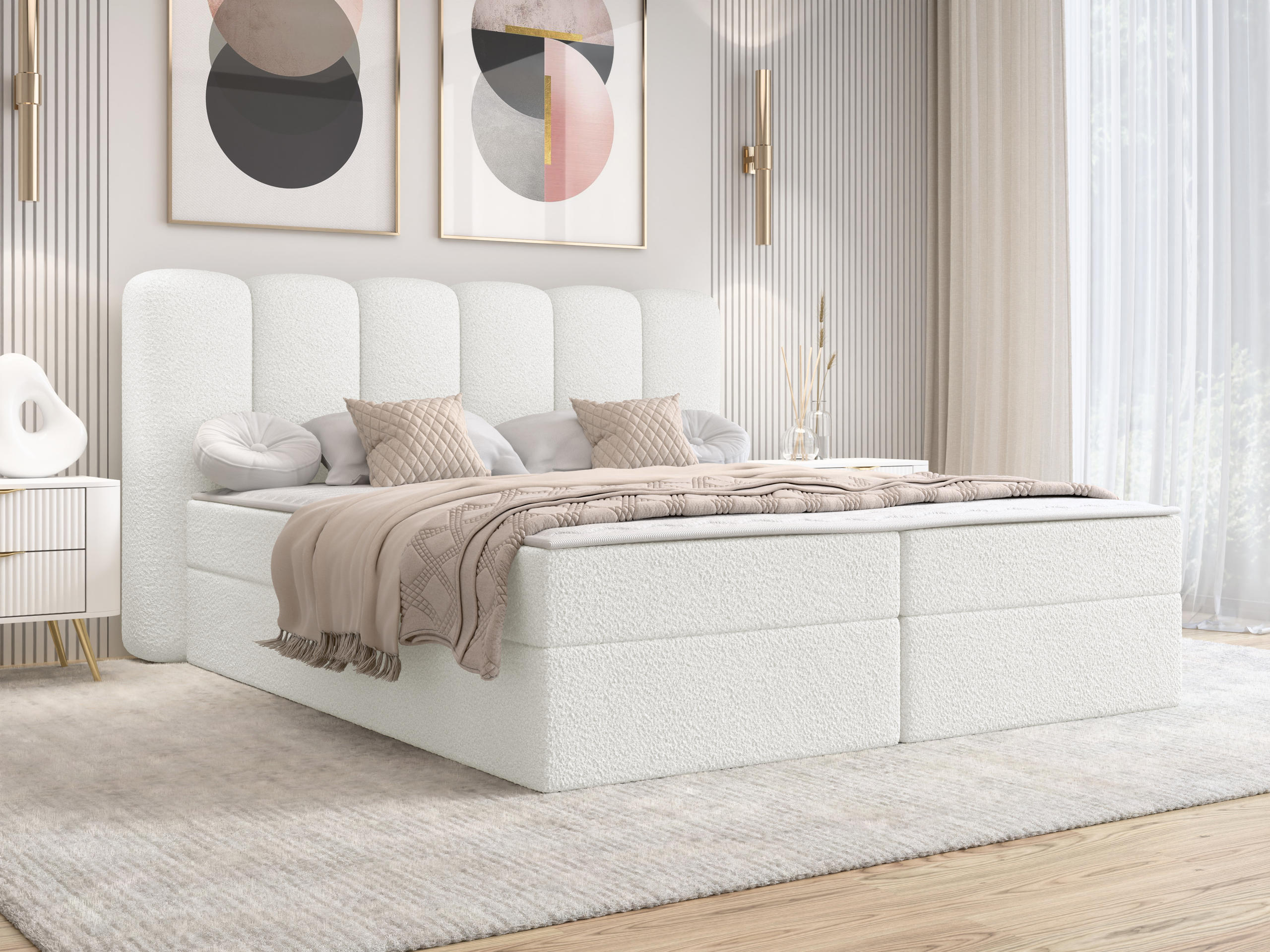 Continental bed Stonecrest 112 (Lambi 07)