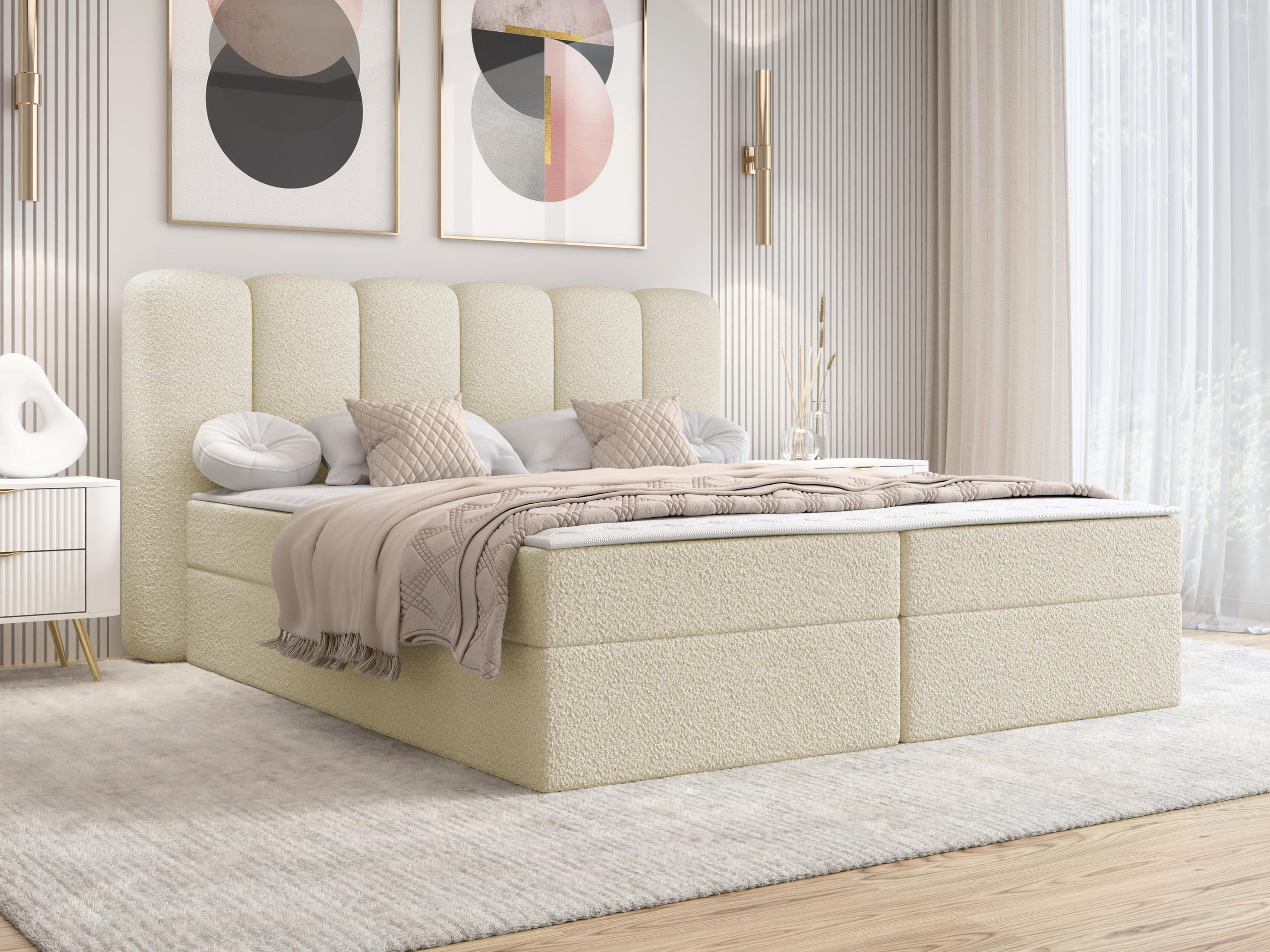 Continental bed Stonecrest 112 (Lambi 08)