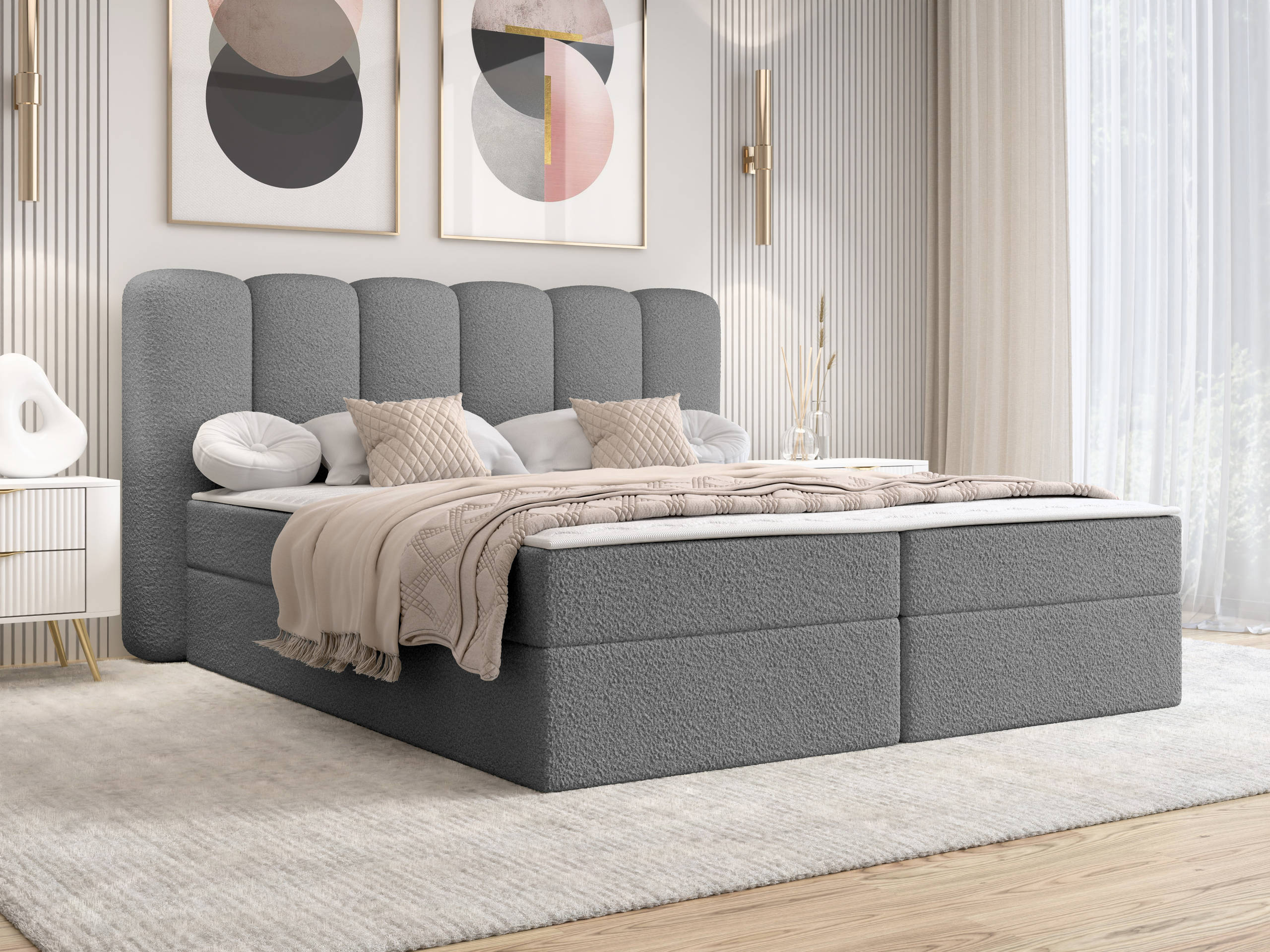 Continental bed Stonecrest 112 (Lambi 12)