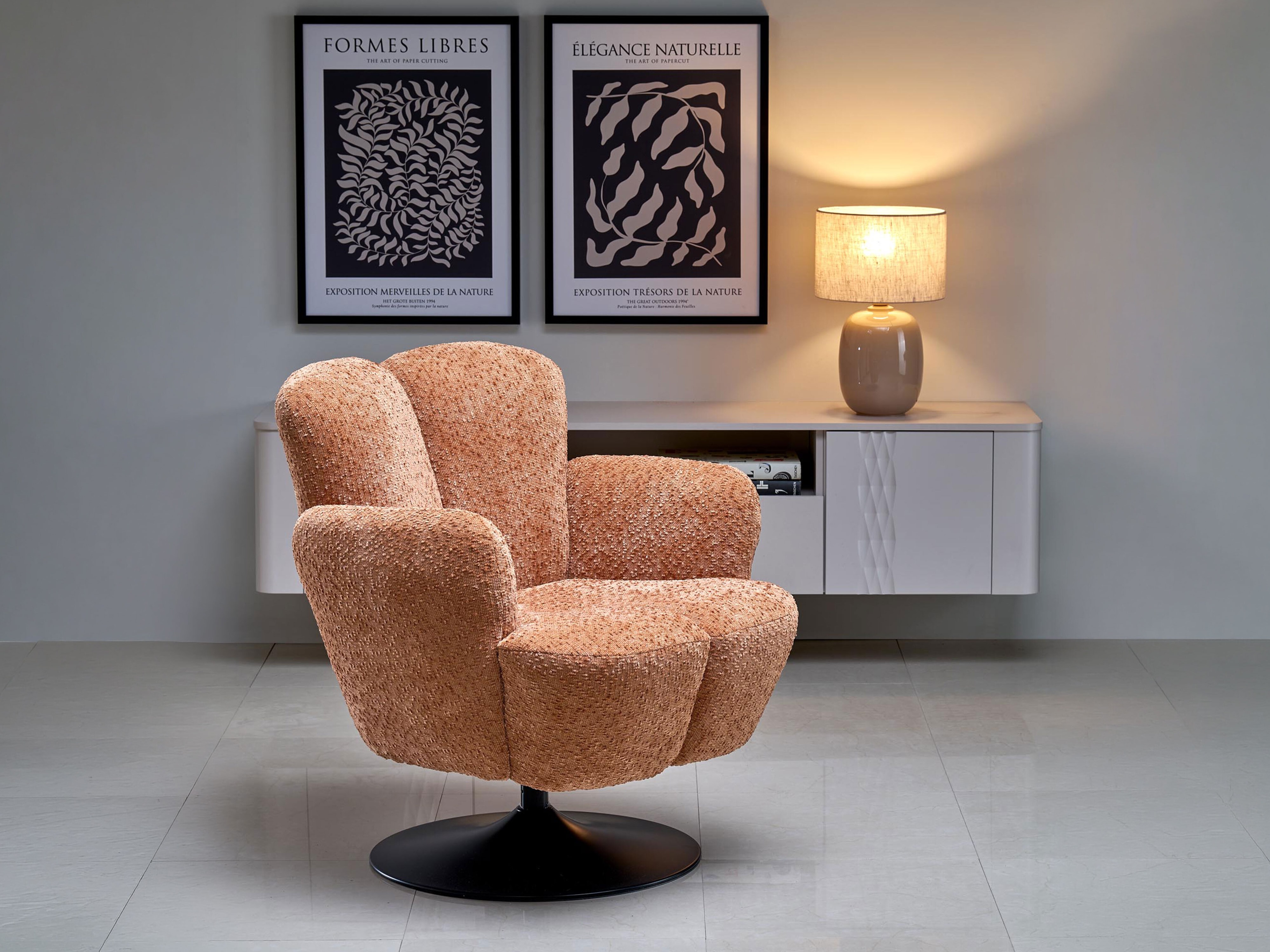 Armchair Houston 2145 (Cinnamon)