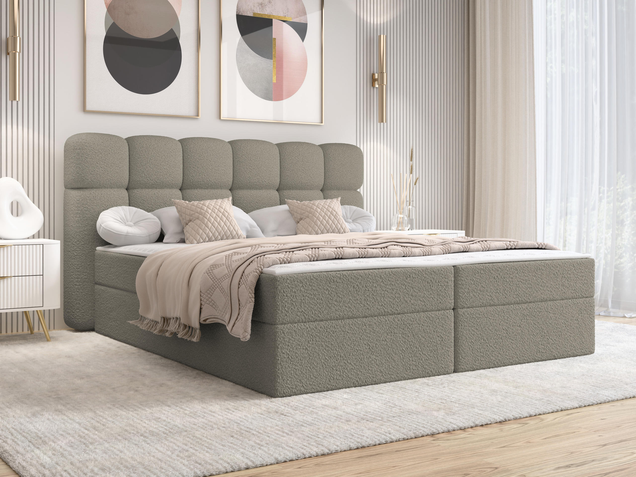Continental bed Stonecrest 113 (Lambi 03)