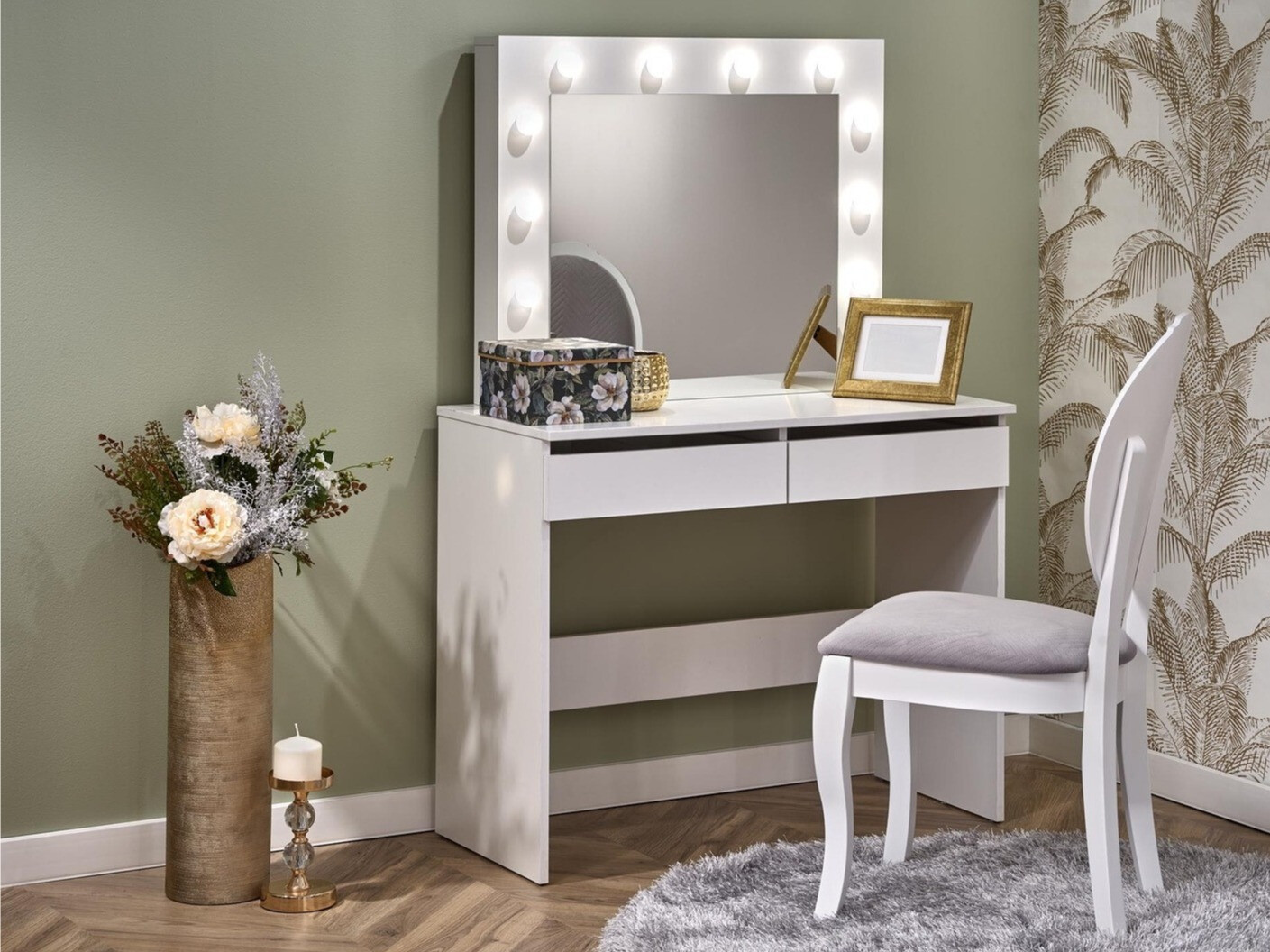 Dressing table Houston Gaudium (White)