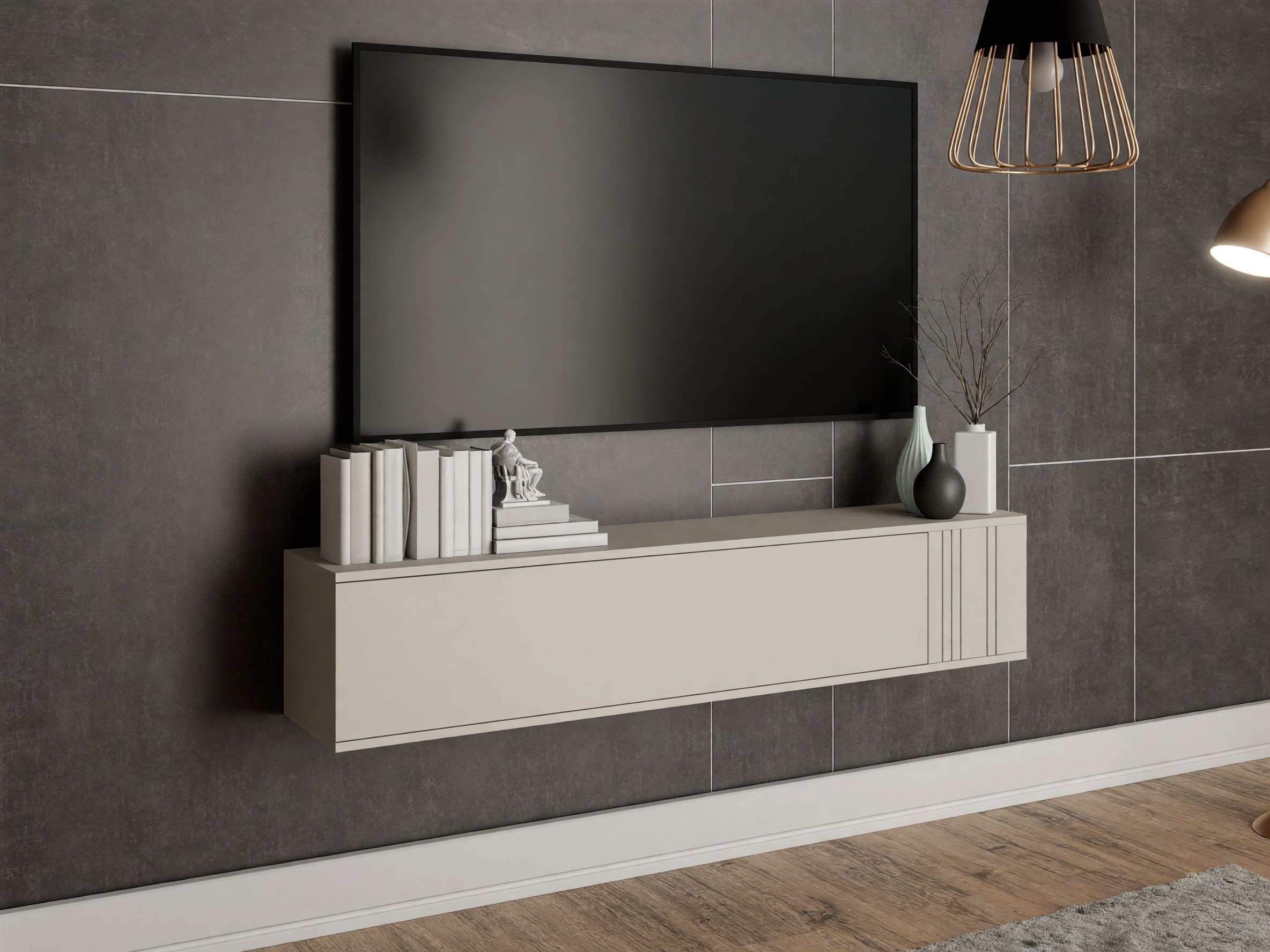 TV stand Oratio (Cashmere)