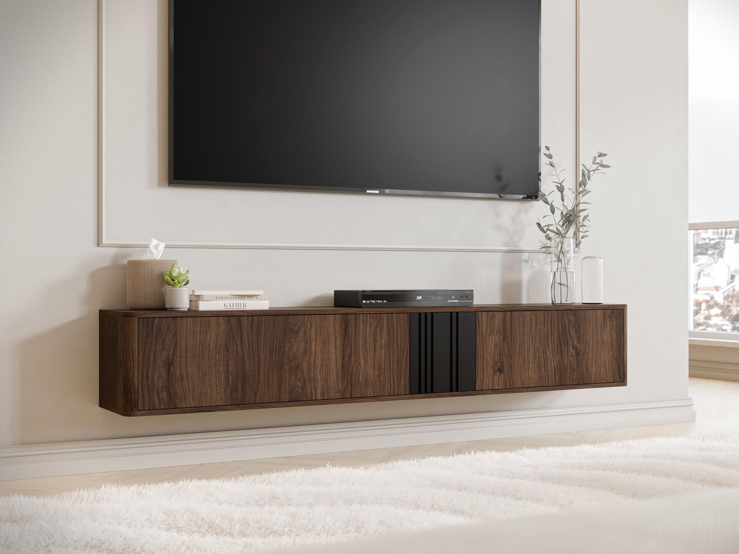 TV stand Oratio I (Walnut)