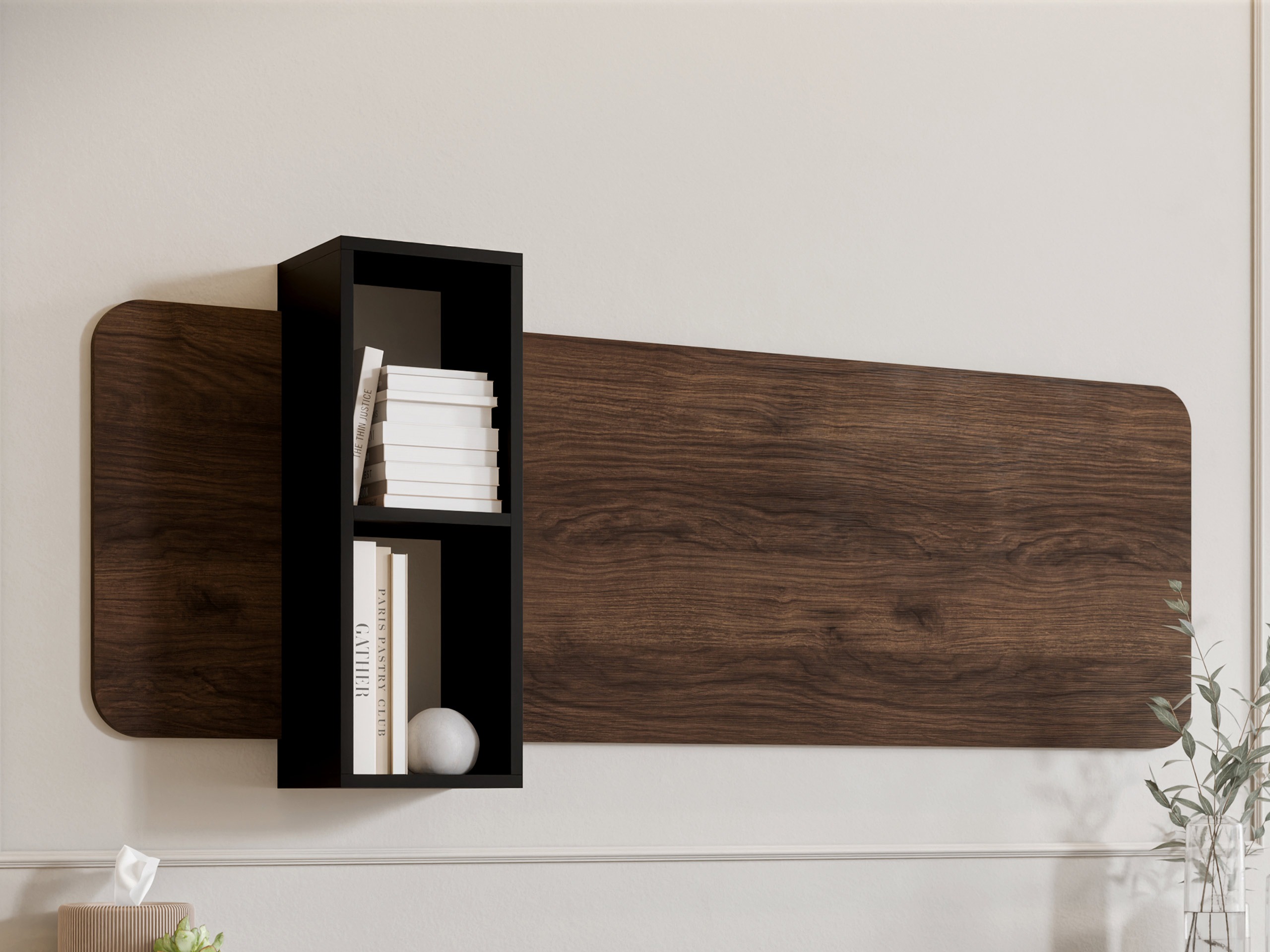 Wall shelf Oratio (Walnut)