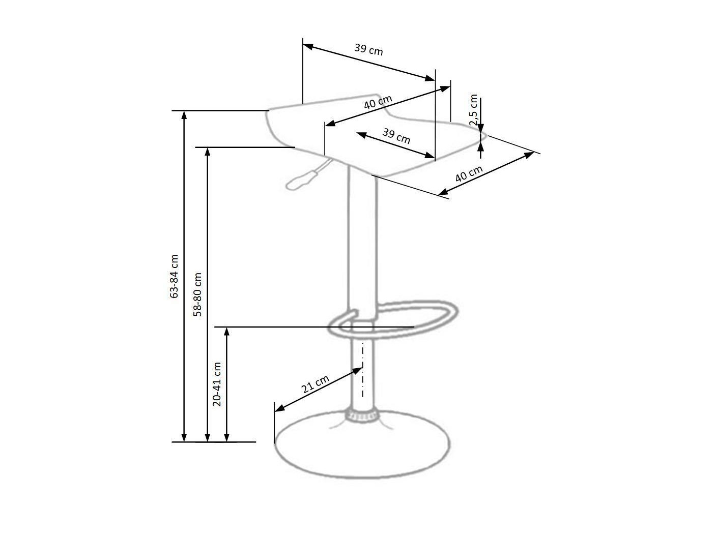 Counter stool Houston 112