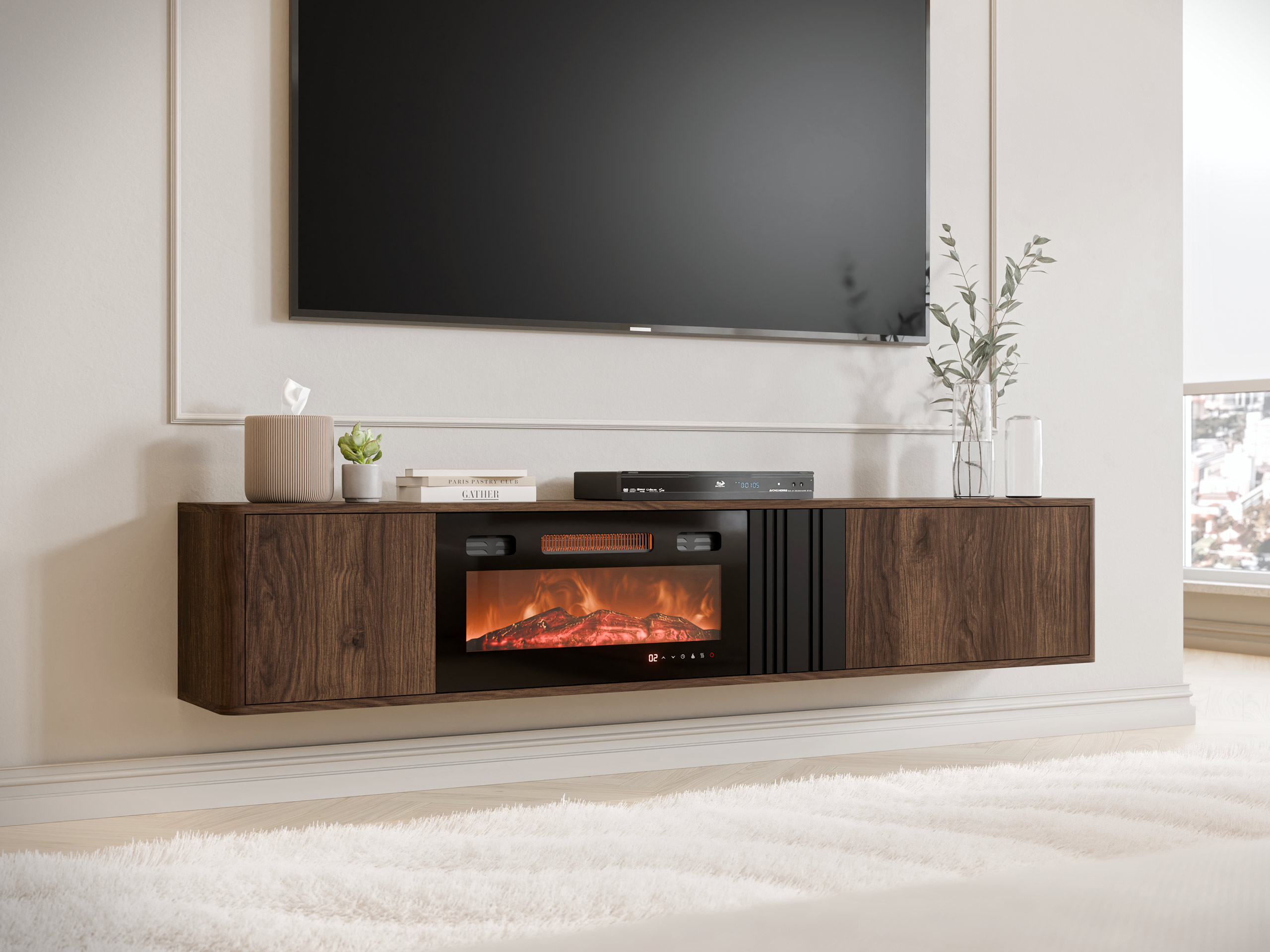 TV stand Oratio IV (Walnut)