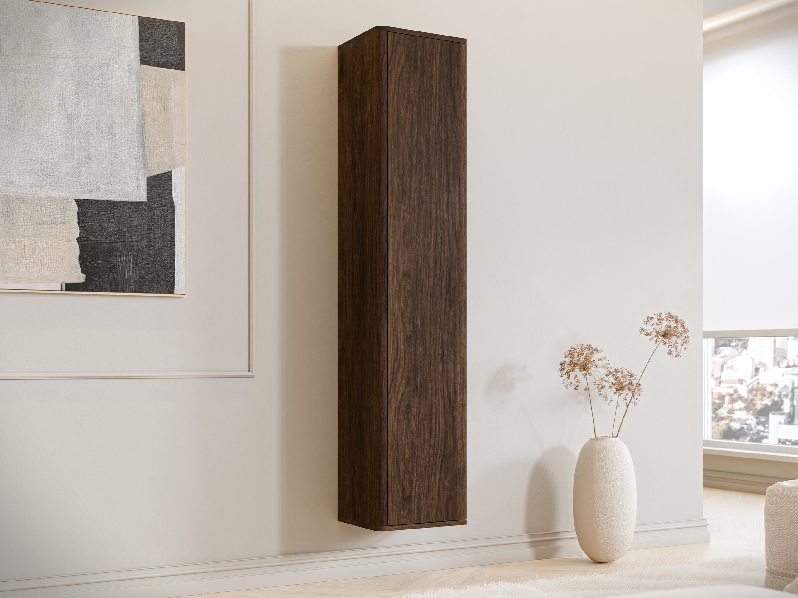 Wall shelf Dormele 117 (Walnut)