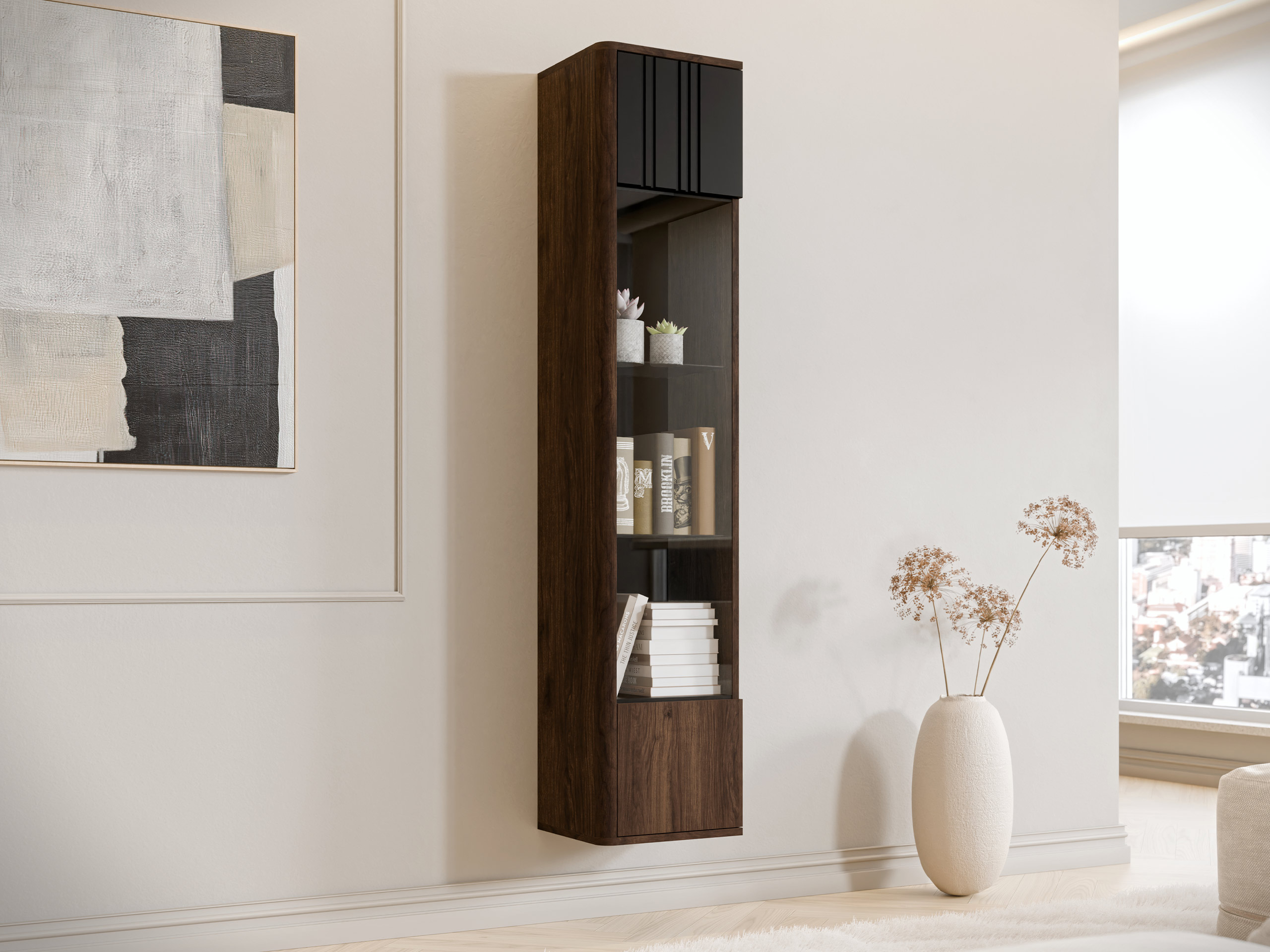 Wall shelf Oratio II (Walnut)