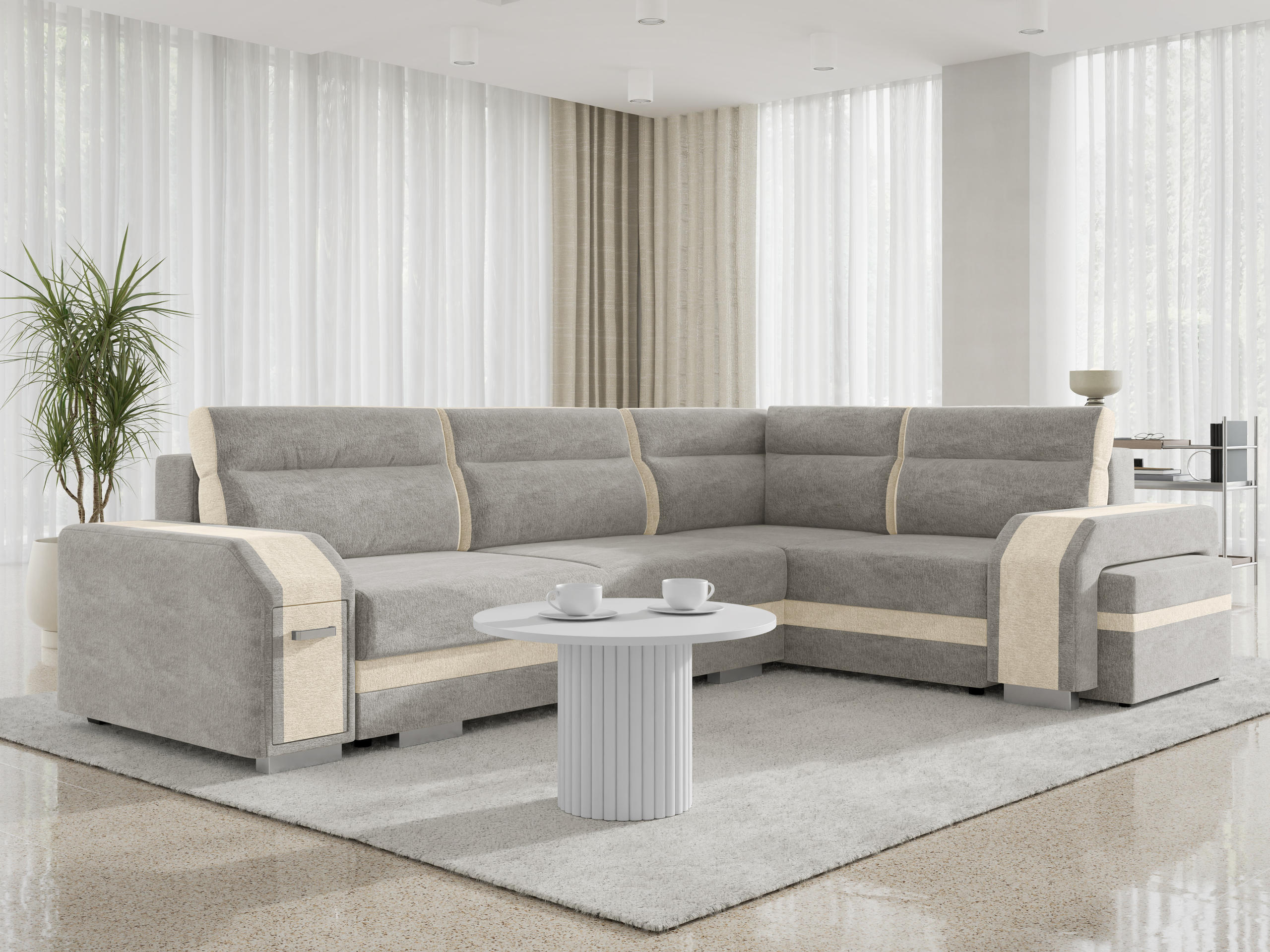Corner sofa Kingsport 117 (Nazar 225.03 + Nazar 225.01)