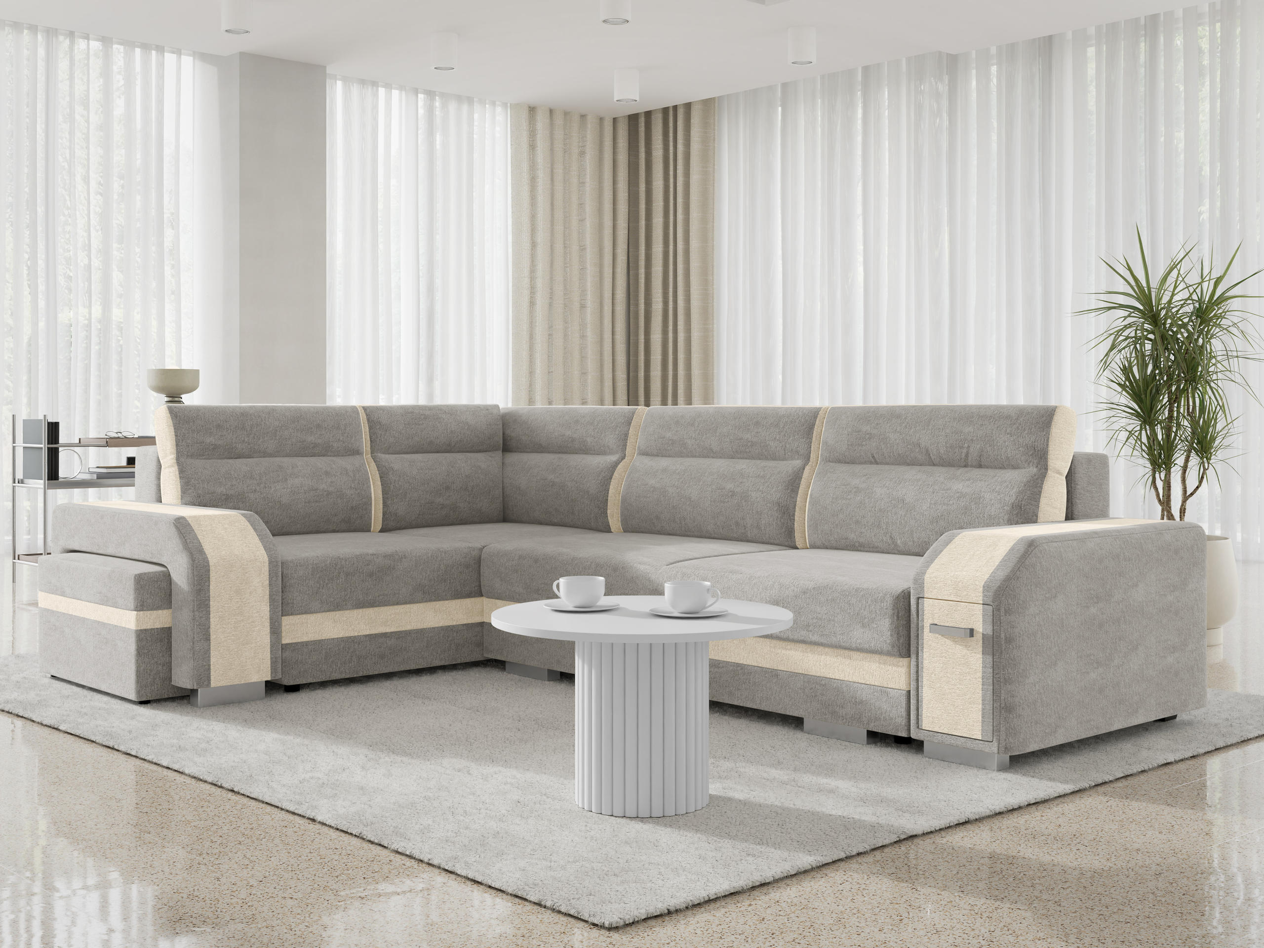 Corner sofa Kingsport 117 (Nazar 225.03 + Nazar 225.01)