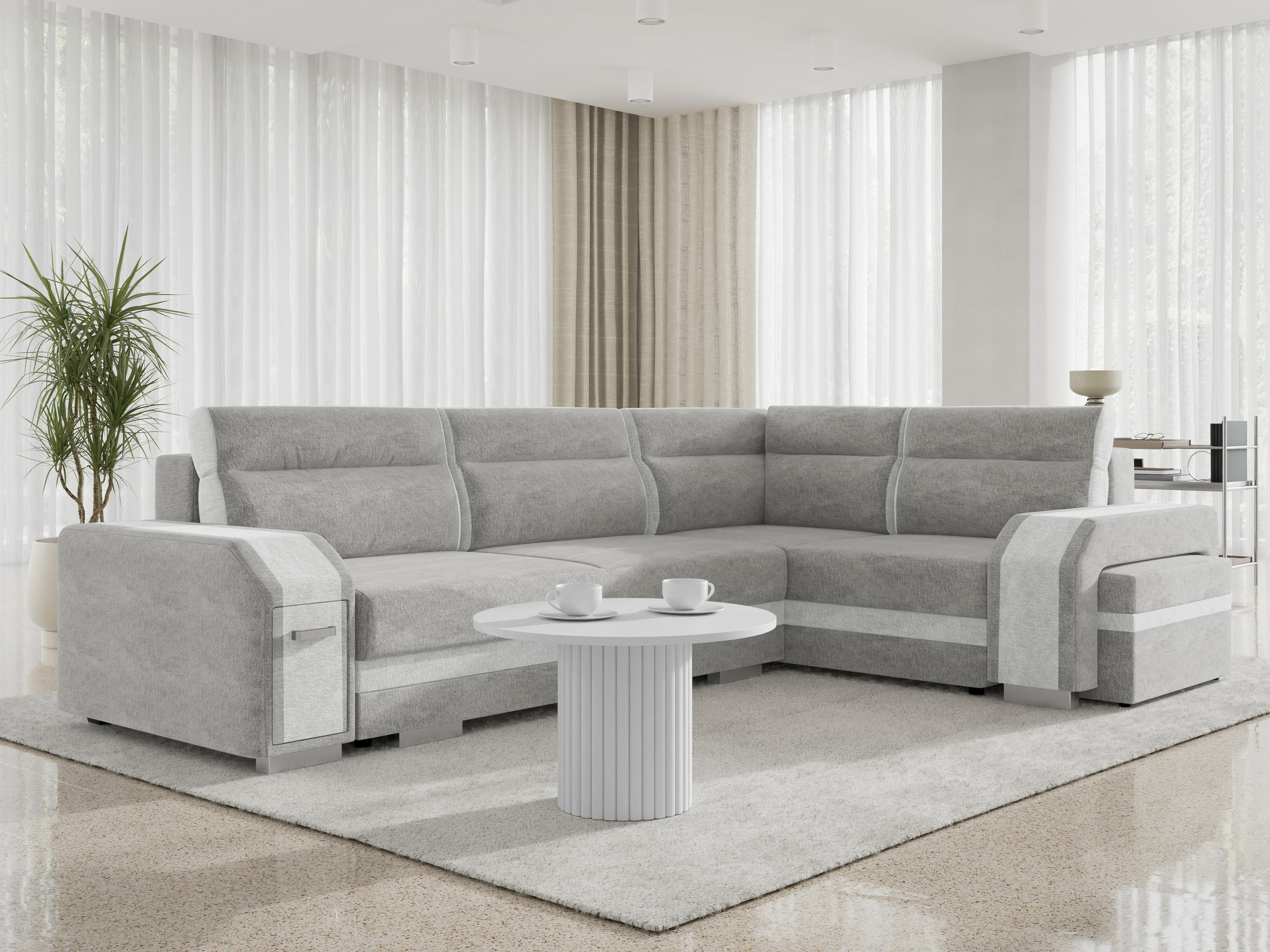 Corner sofa Kingsport 117 (Nazar 225.05 + Nazar 225.04)
