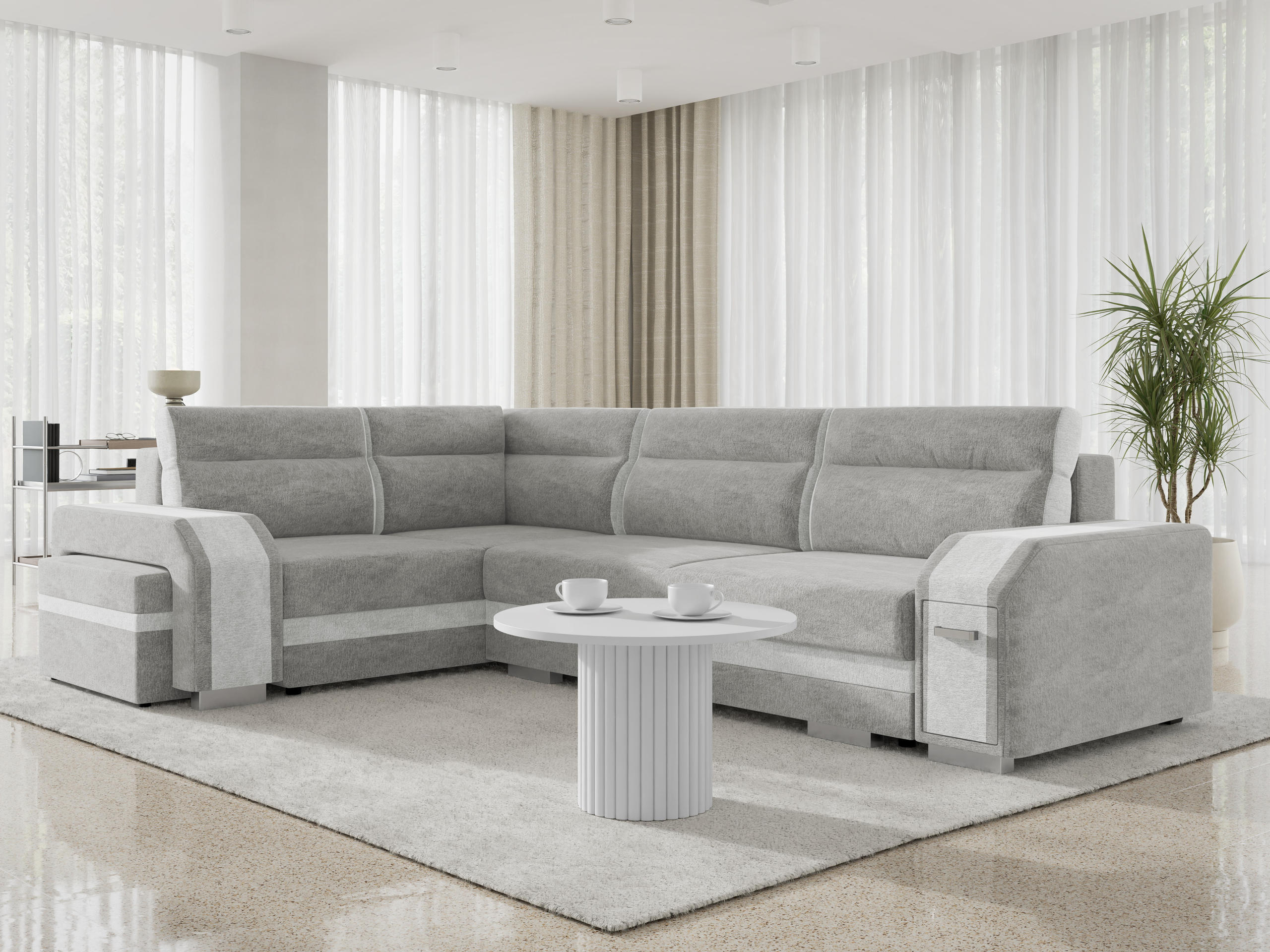 Corner sofa Kingsport 117 (Nazar 225.05 + Nazar 225.04)