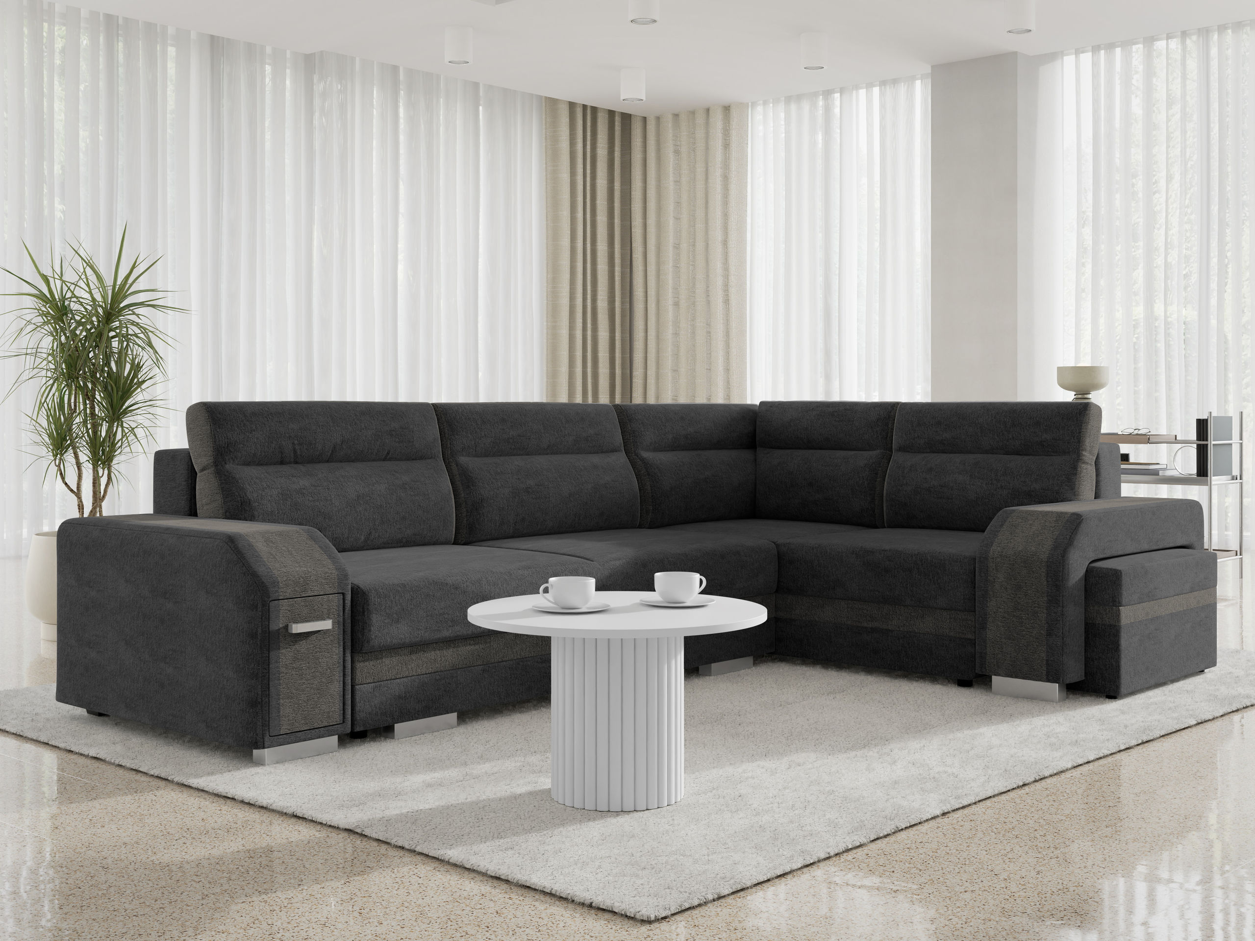 Corner sofa Kingsport 117 (Nazar 225.07 + Nazar 225.06)